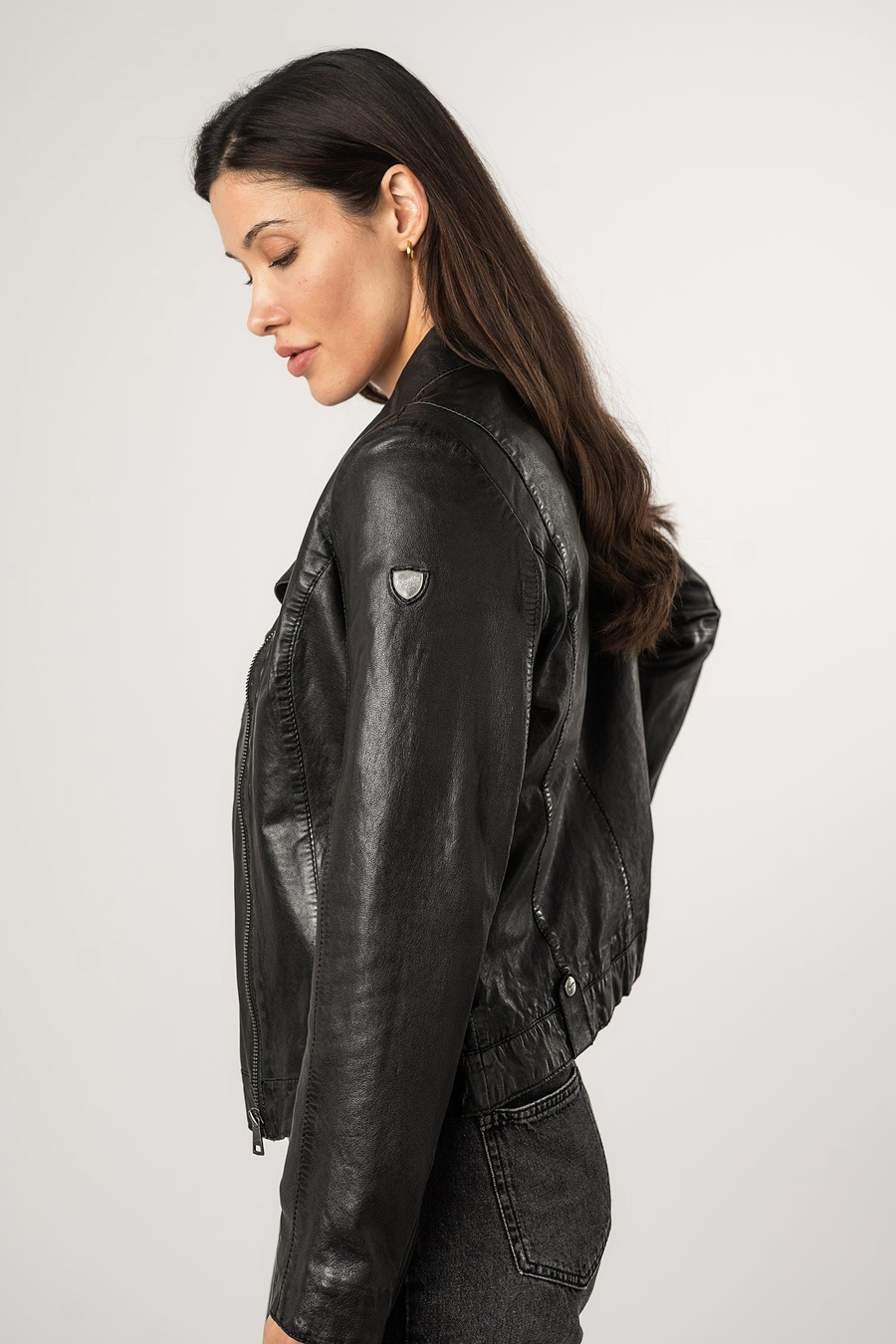 Lederjacke MAURITIUS 1101-0681-black