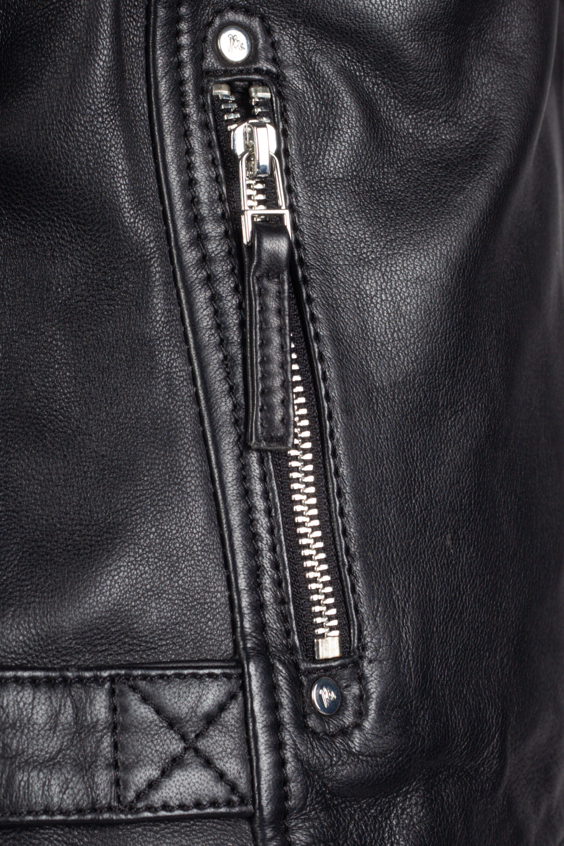 Lederjacke MAURITIUS 1101-0727-black