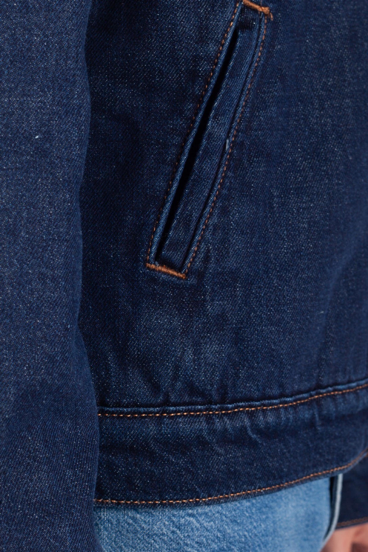 Jeansjacke mit Futter WRANGLER 112356724