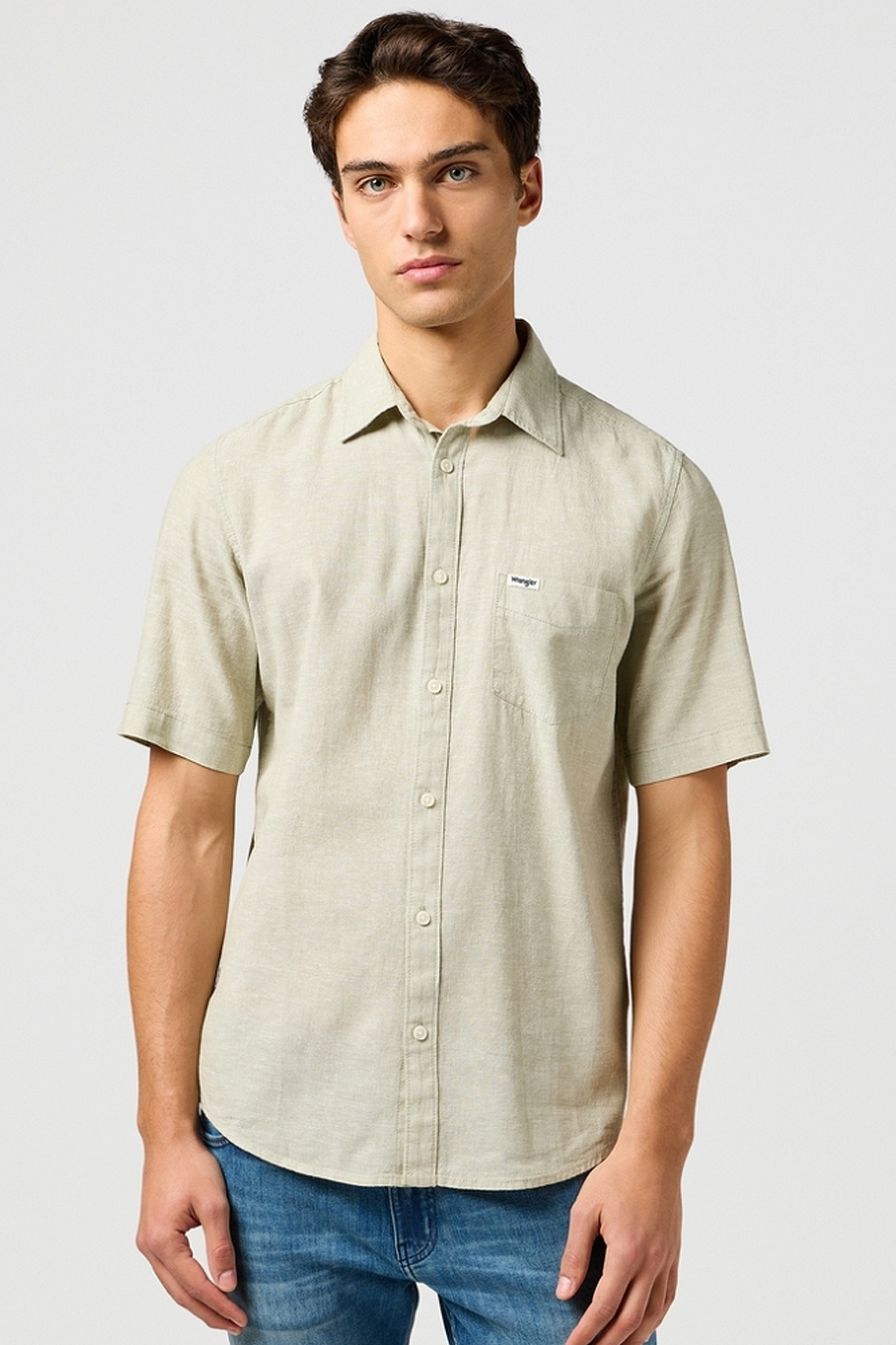 Leinenhemd WRANGLER 112362730