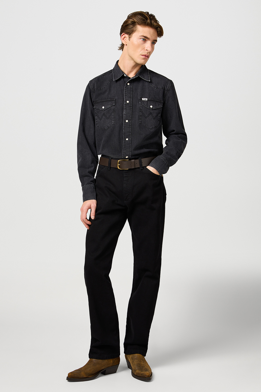 Jeanshemd WRANGLER 112362906