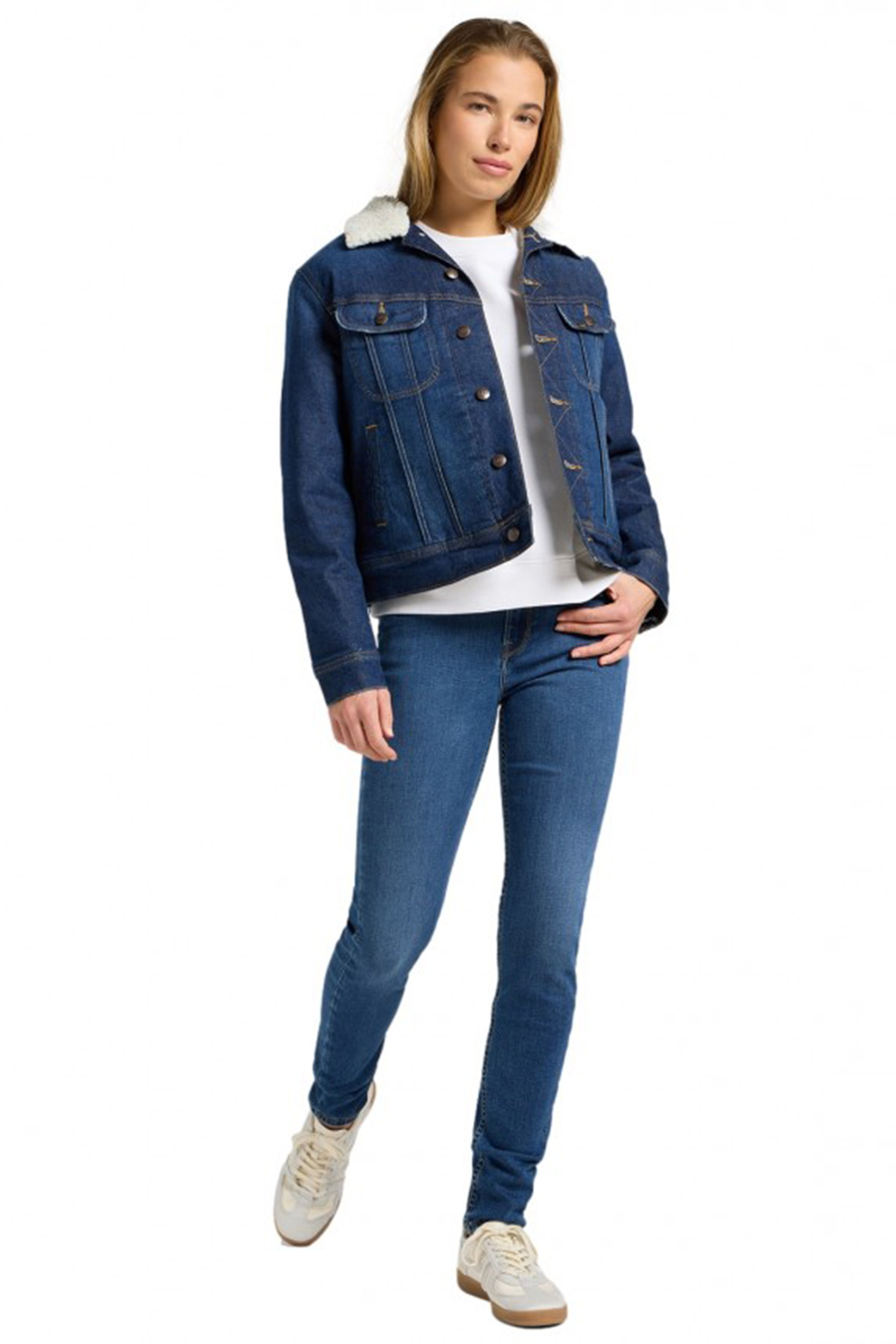 Gefütterte Jeansjacke LEE 112370871