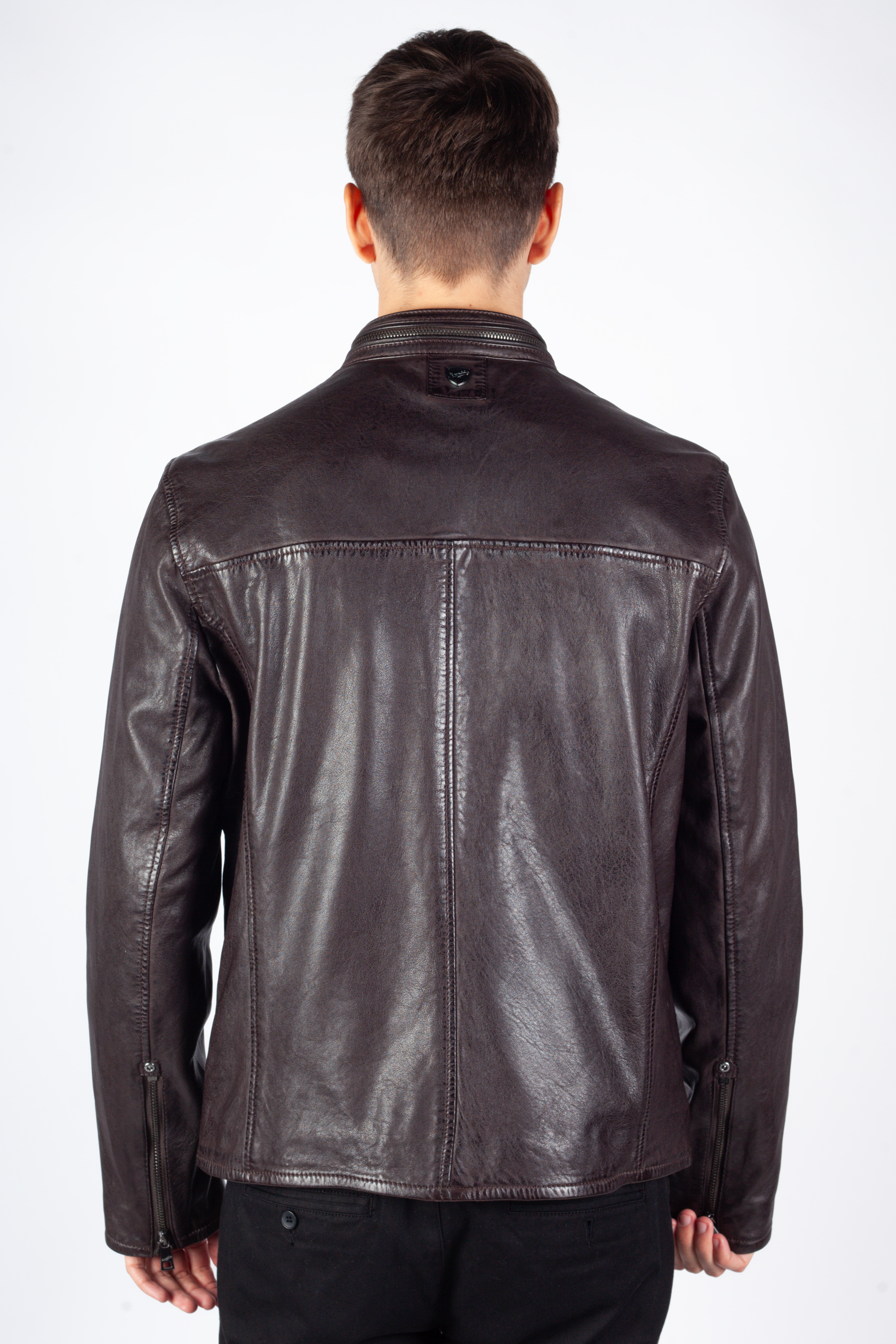 Lederjacke MAURITIUS 1201-0848-dark-brown