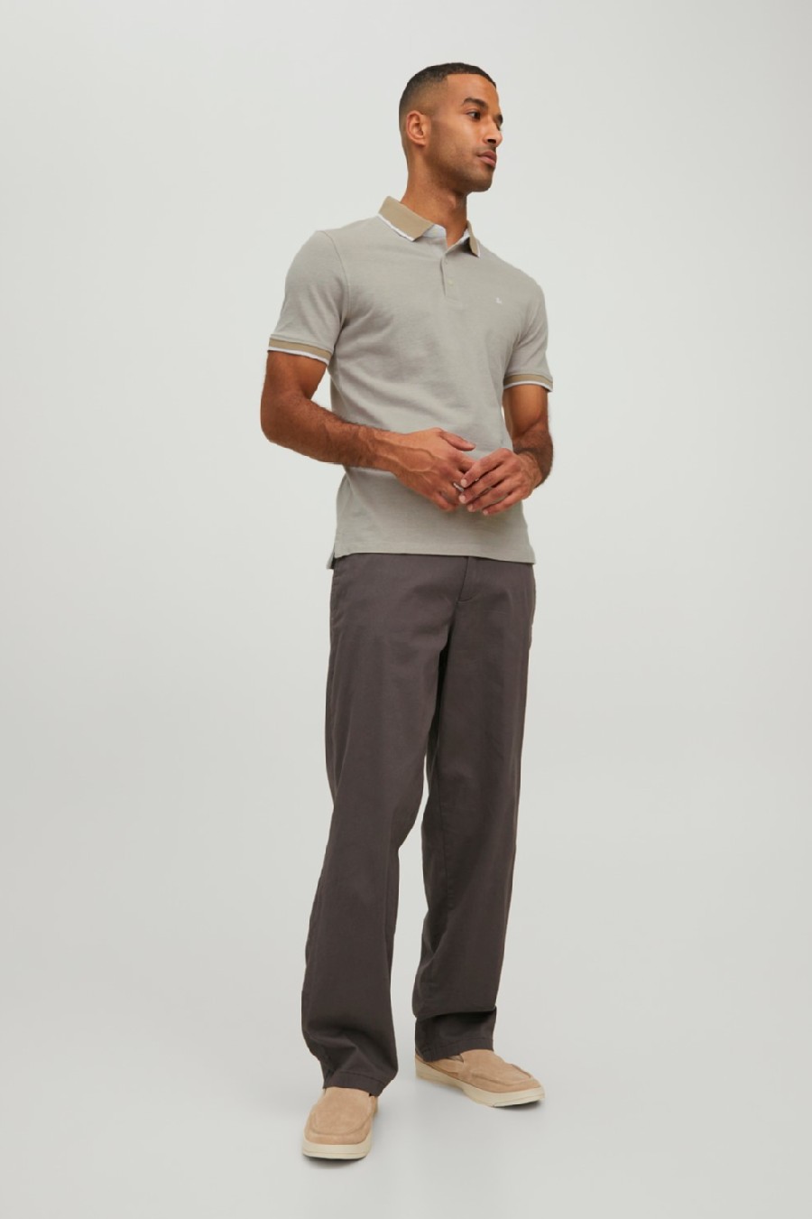 Poloshirts JACK & JONES 12136668-Crockery