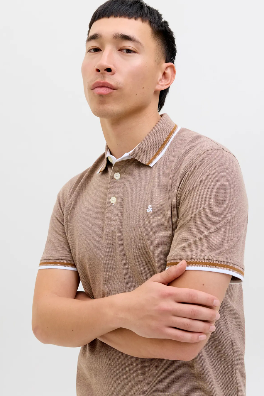 Poloshirts JACK & JONES 12136668-Curry-PLAY
