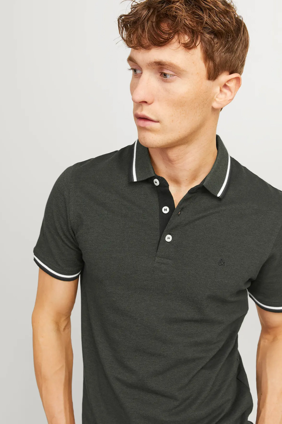 Poloshirts JACK & JONES 12136668-Forest-Night