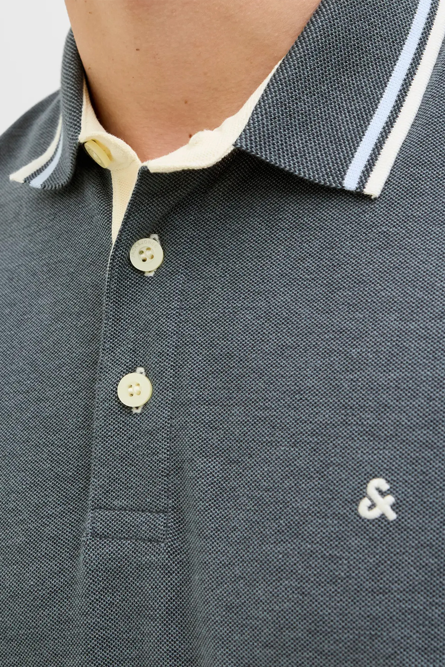 Poloshirts JACK & JONES 12136668-Stormy-Weathe