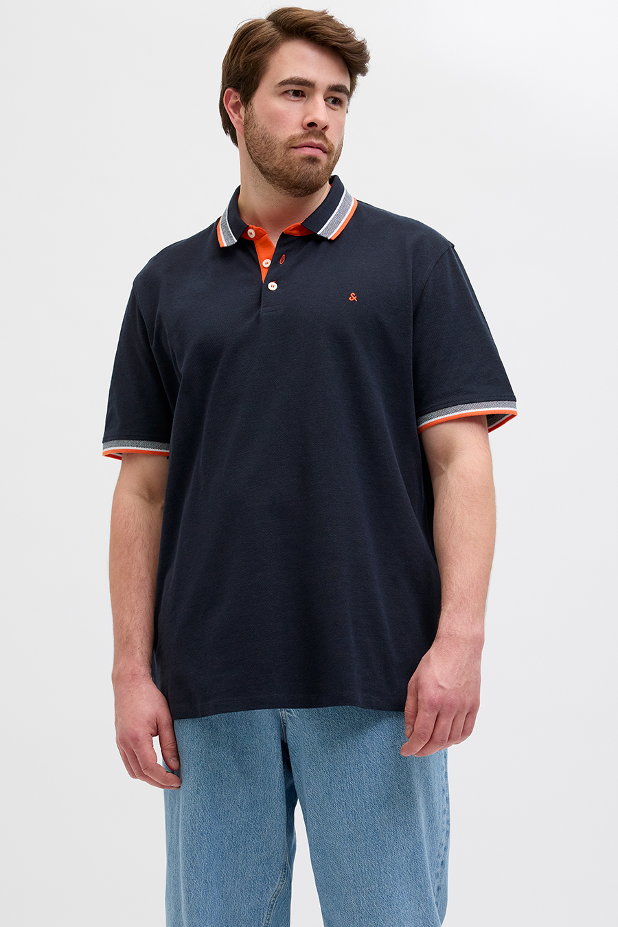 Poloshirts JACK & JONES 12143859-Black-Navy-NEO