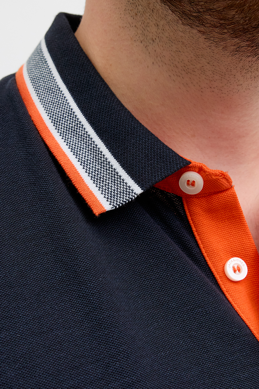 Poloshirts JACK & JONES 12143859-Black-Navy-NEO