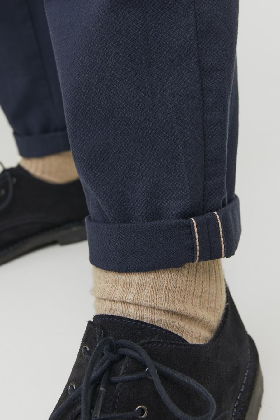 Klassische Hose JACK & JONES 12206198-Navy-Blazer