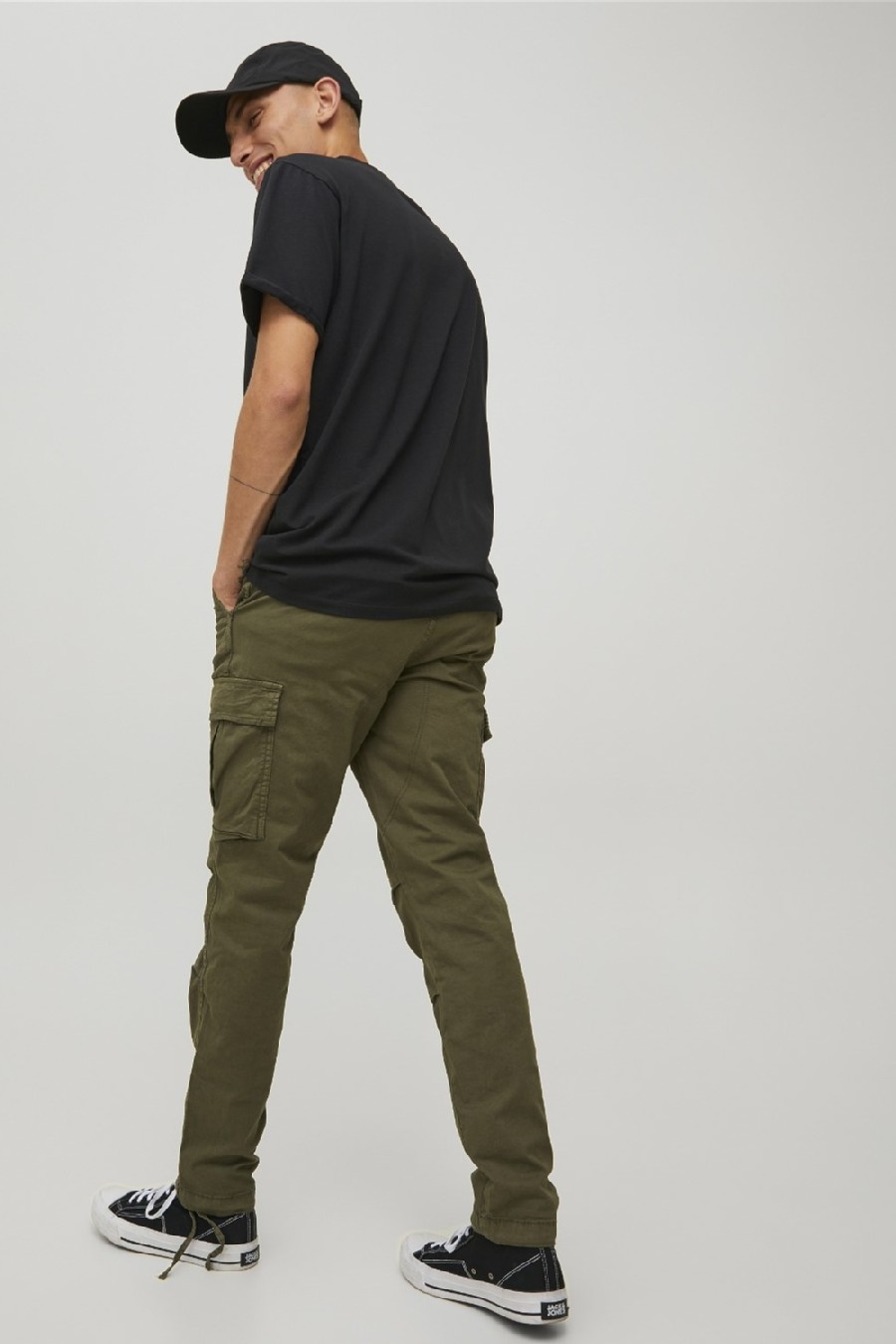 Cargohose JACK & JONES 12216664-Olive-Night
