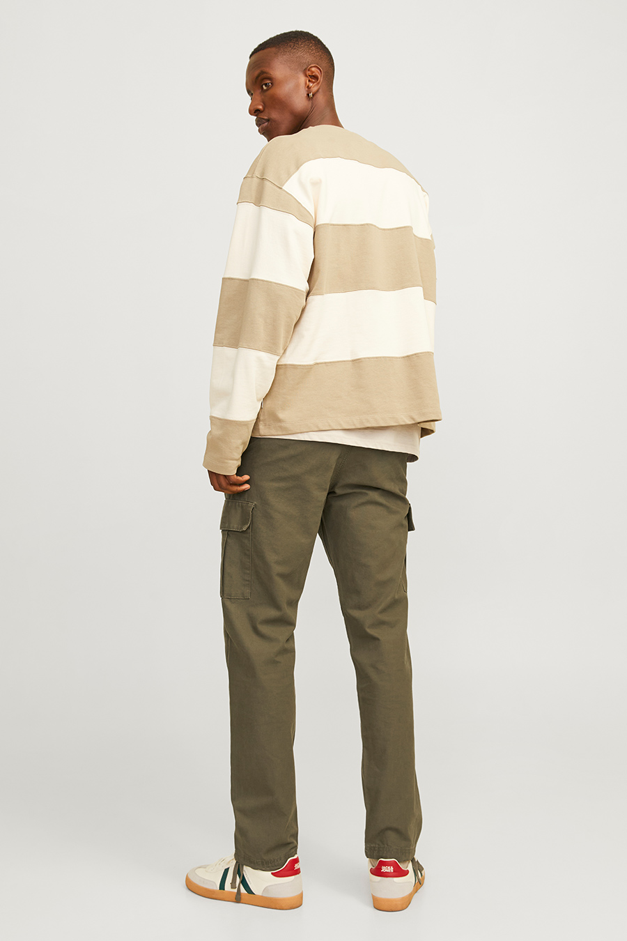 Cargohose JACK & JONES 12258150-Olive-Night