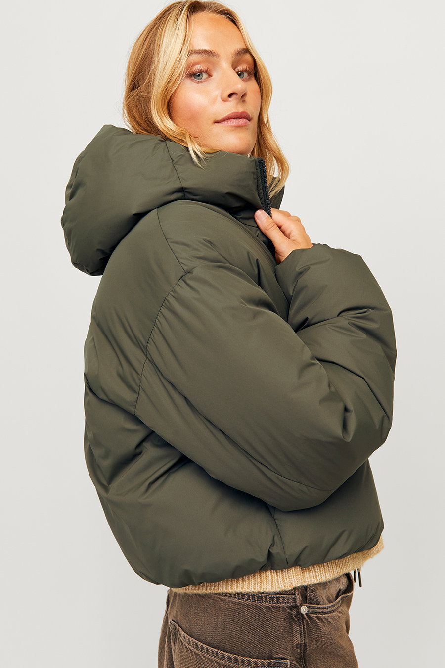 Winterjacke JJXX 12258743-Grape-Leaf