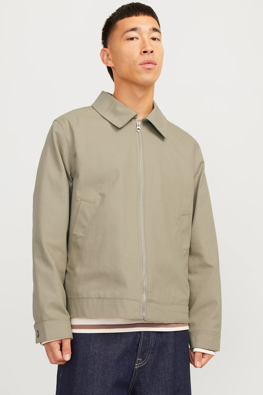 Jacke JACK & JONES 12272873-Silver-Sage