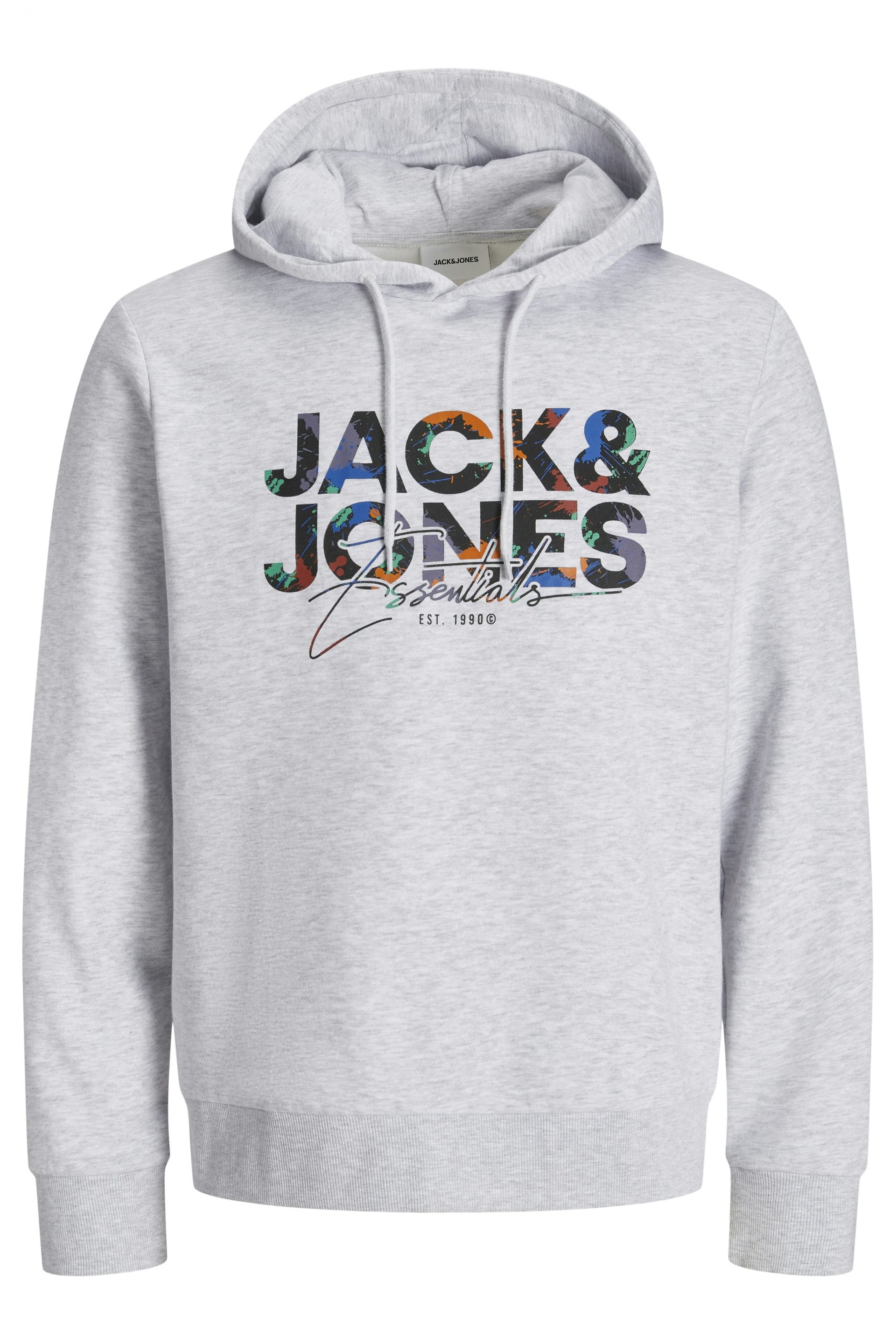 Sweatshirt JACK & JONES 12279119-White-Melange