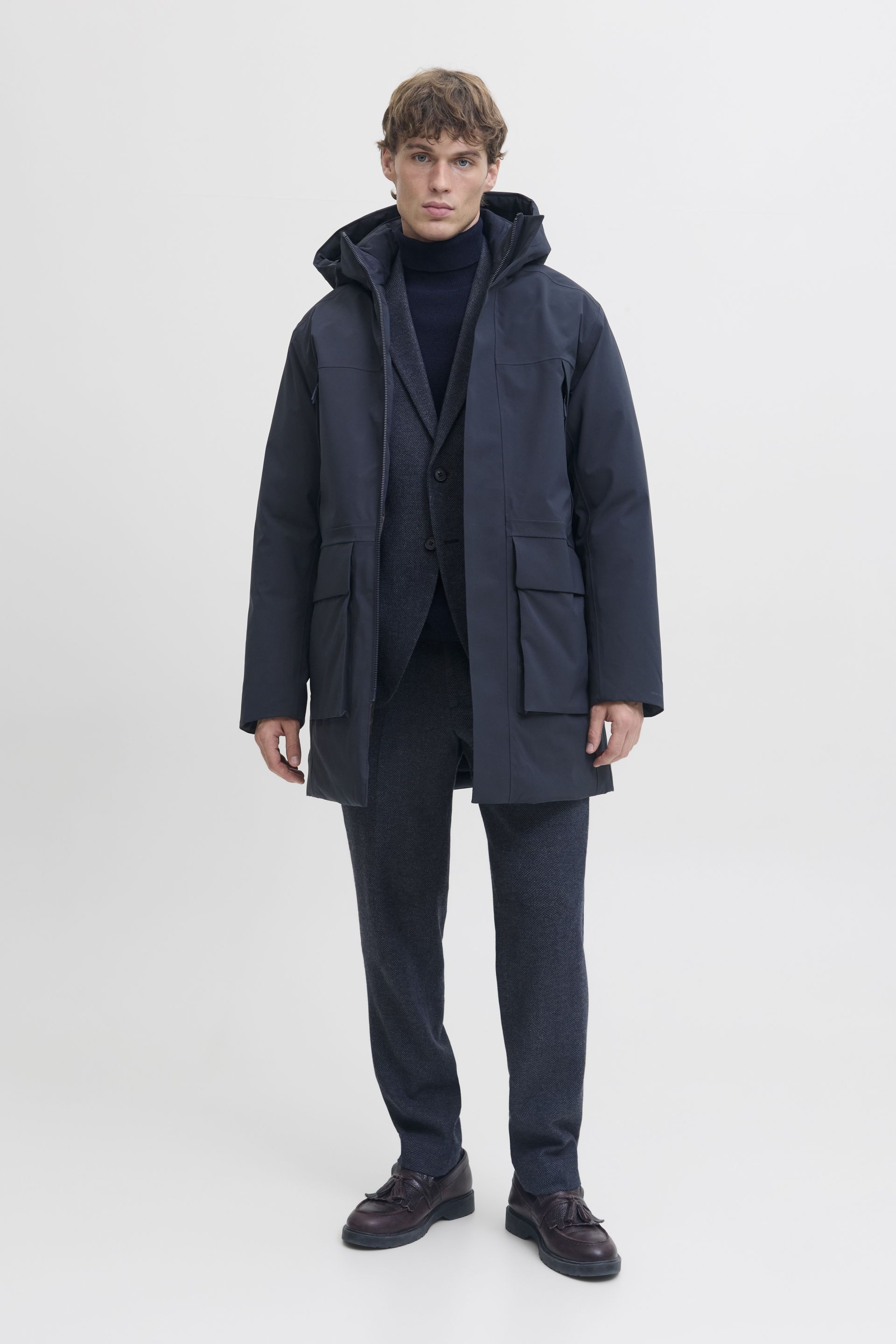 Winterjacke JACK & JONES 12280904-Dark-Navy