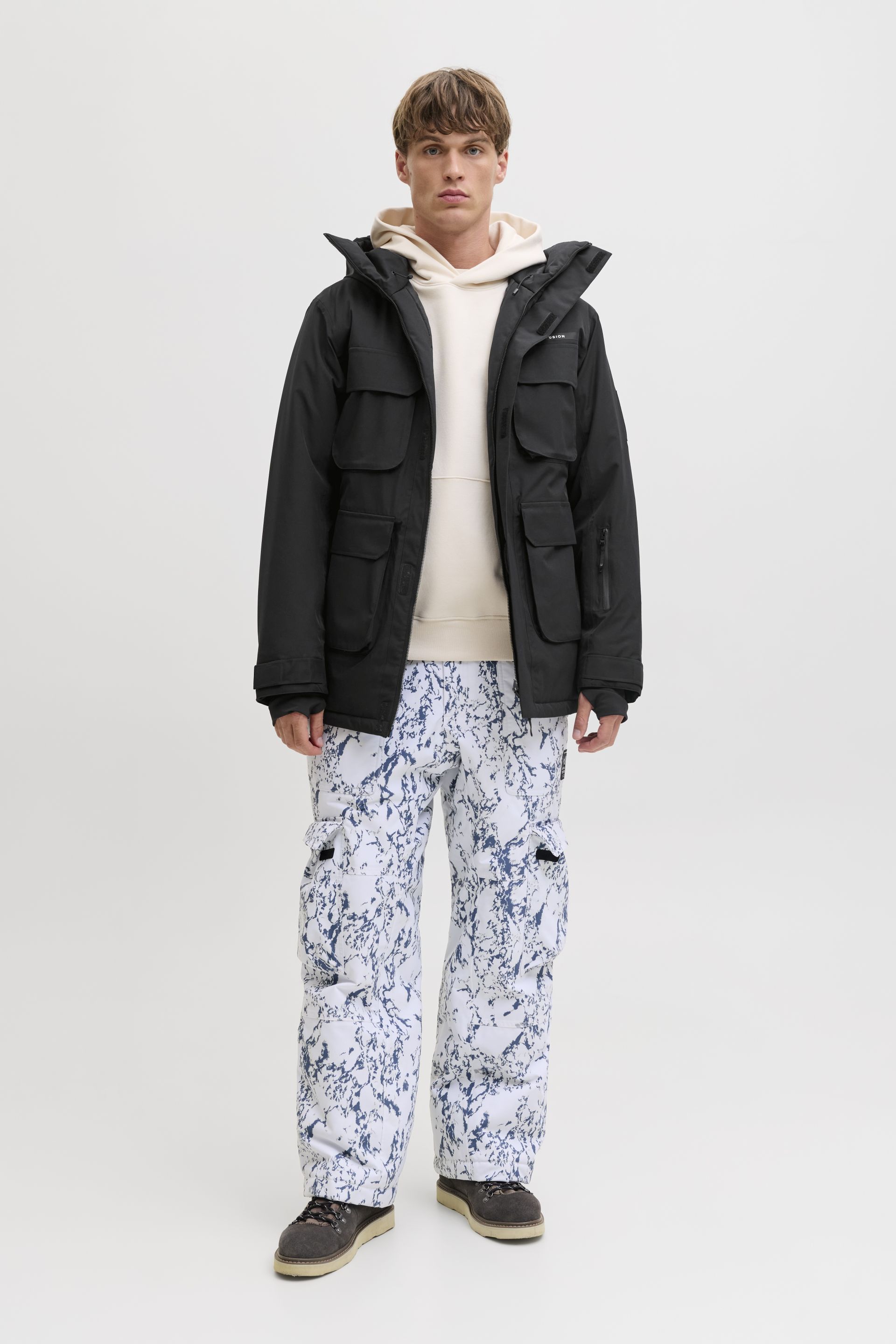 Winterjacke JACK & JONES 12284695-Black-Beauty