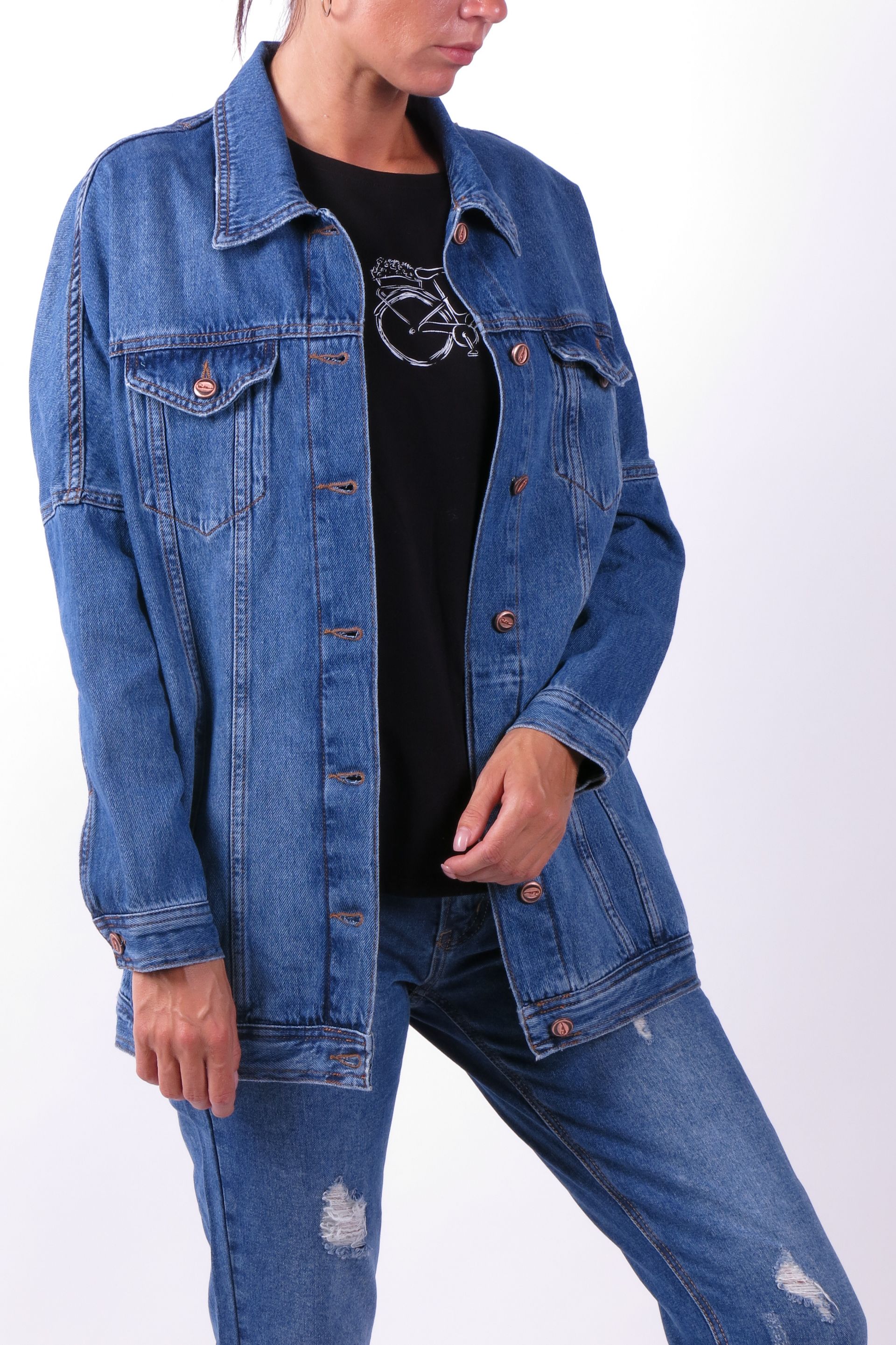 Jeansjacke PANTAMO 1414-1255-03