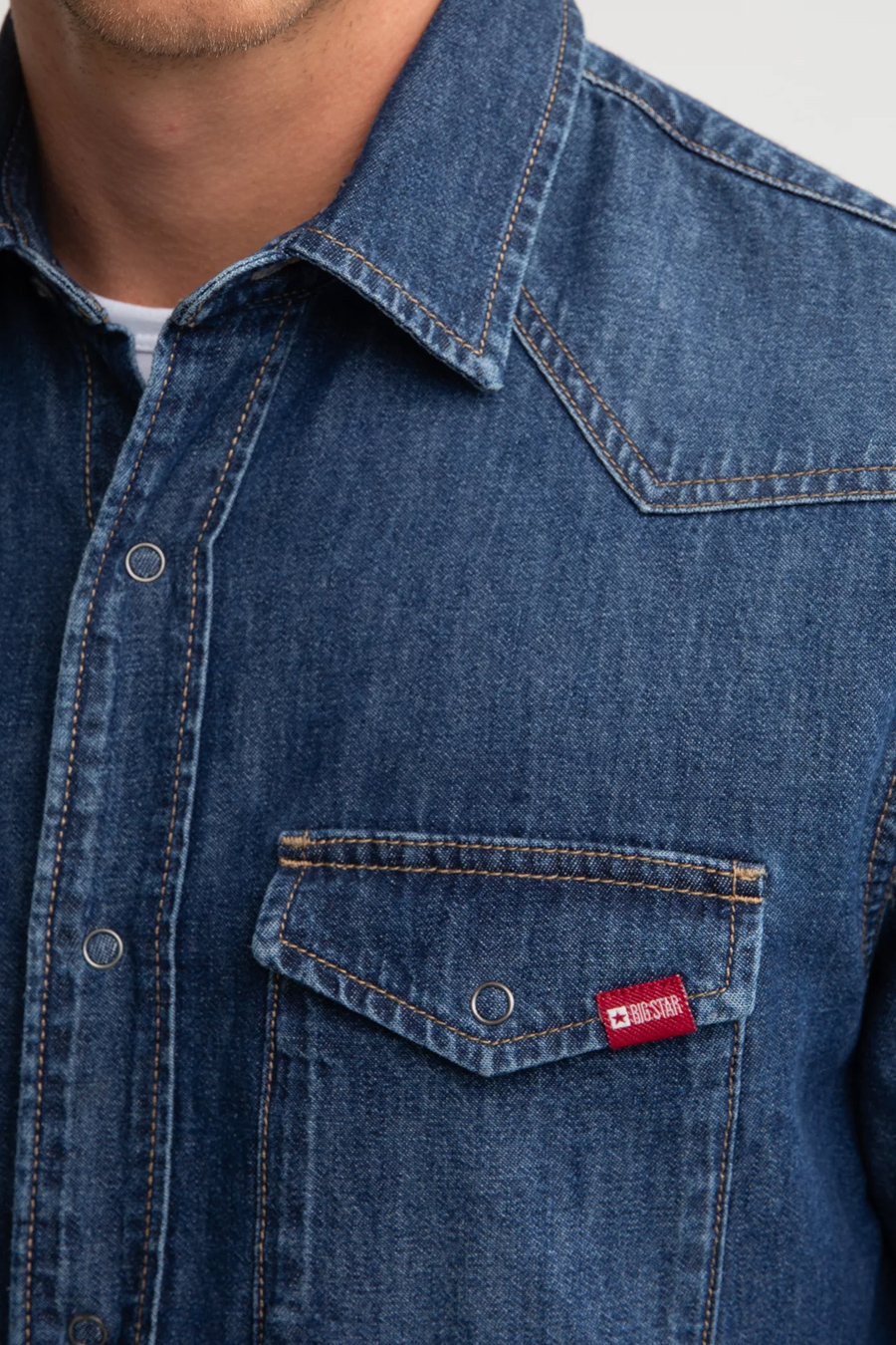 Jeanshemd BIG STAR 141808577