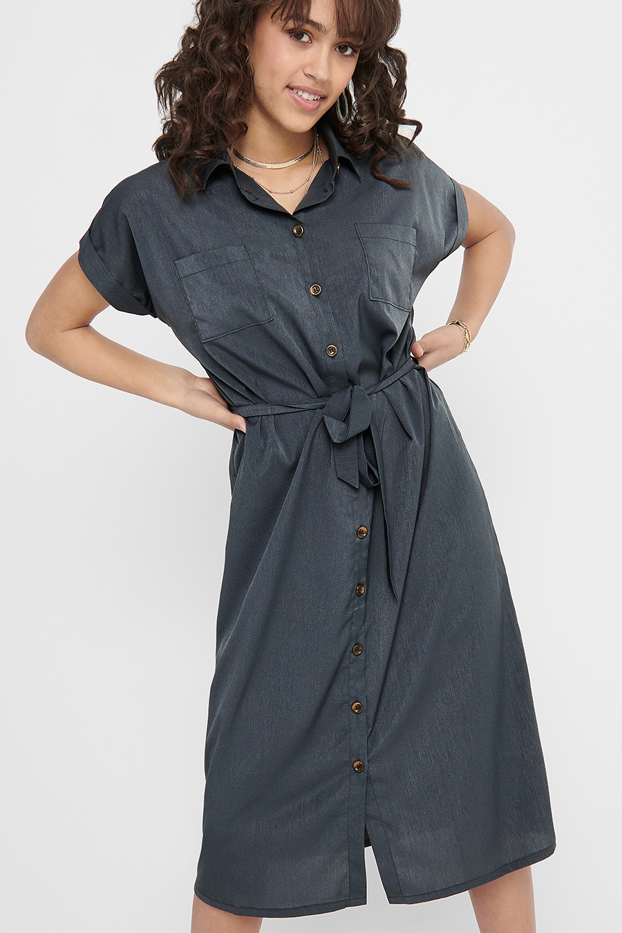 Kleid ONLY 15191953-India-Ink