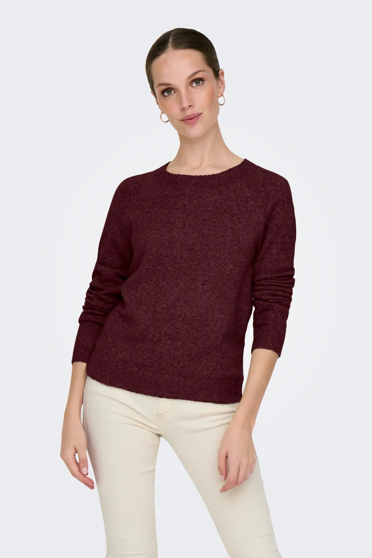 Strickpullover ONLY 15204279-Zinfandel-MEL