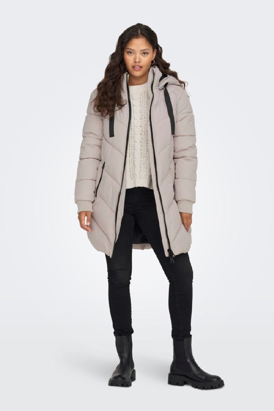 Winterjacke JACQUELINE DE YONG 15207784-Chateau-Gray