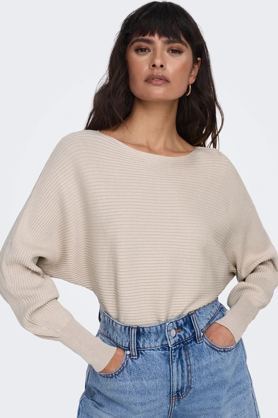Strickpullover ONLY 15226298-Pumice-Stone