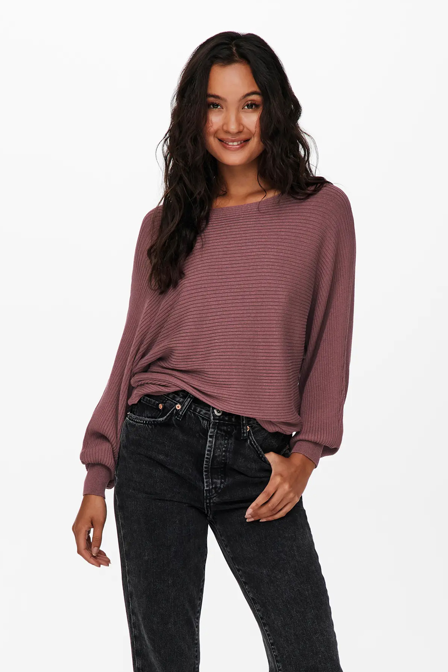 Strickpullover ONLY 15226298-Rose-Brown