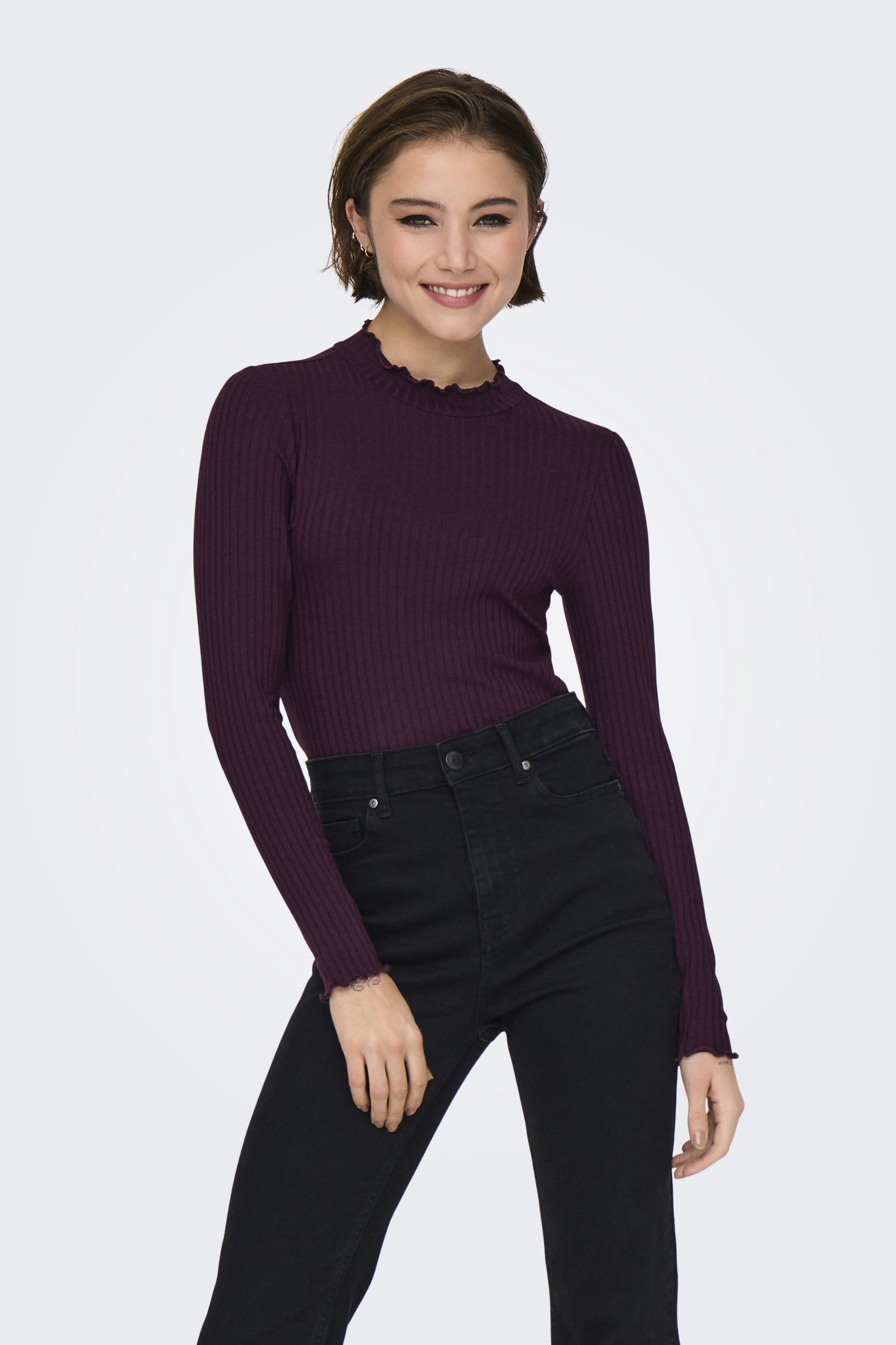 Strickpullover JACQUELINE DE YONG 15228065-Winetasting