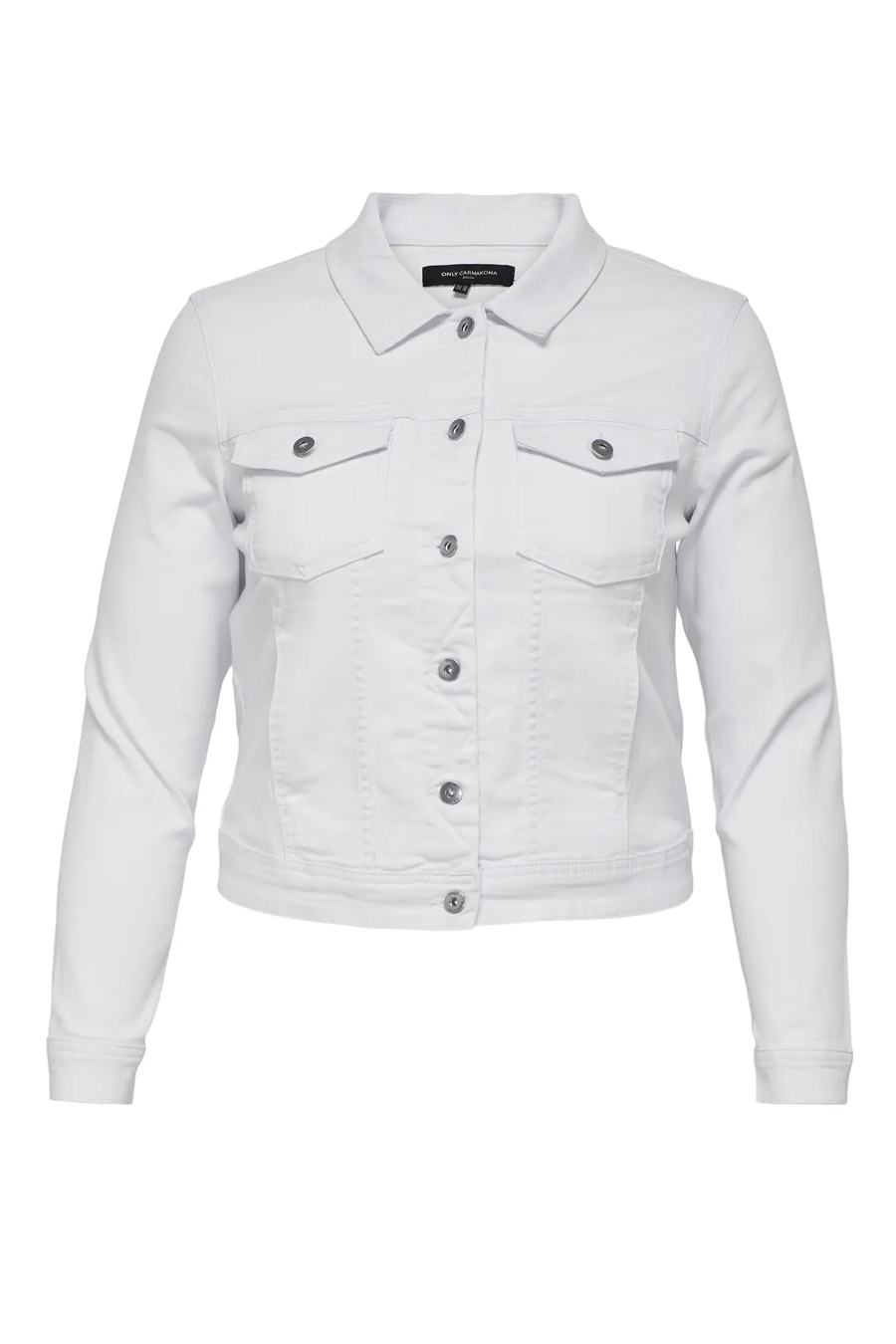 Jeansjacke ONLY CARMAKOMA 15237814-White