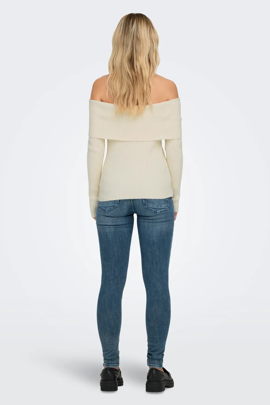 Strickpullover ONLY 15311830-Whitecap-Gray