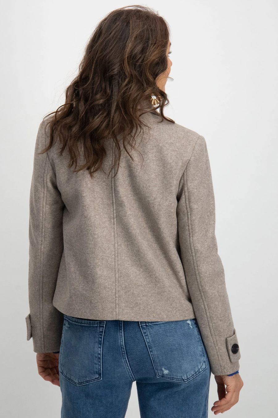 Jacke ONLY 15320983-Mocha-Meringu