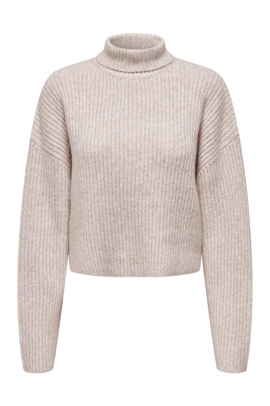 Strickpullover ONLY 15321177-Oatmeal-MEL