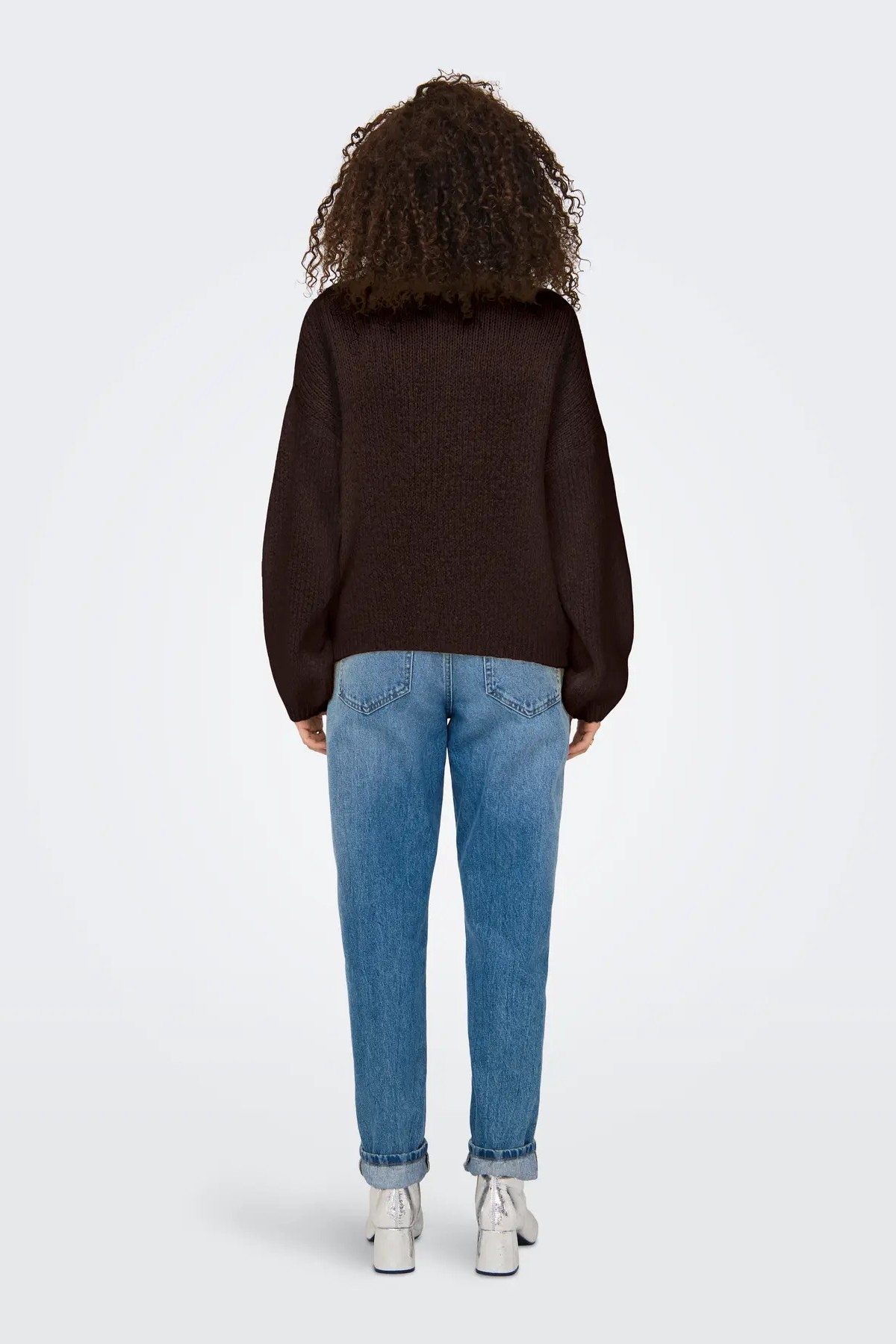 Strickpullover JACQUELINE DE YONG 15334709-Chocolate-Tor