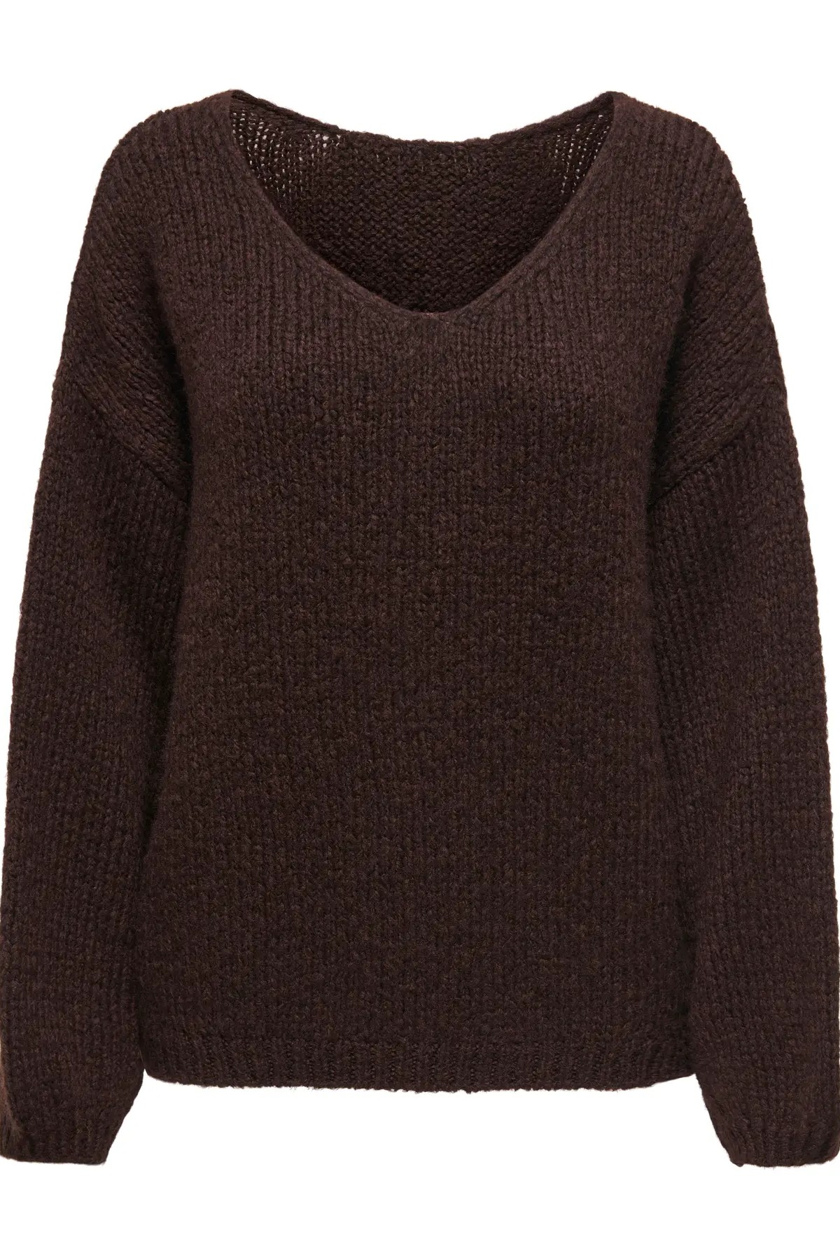 Strickpullover JACQUELINE DE YONG 15334709-Chocolate-Tor