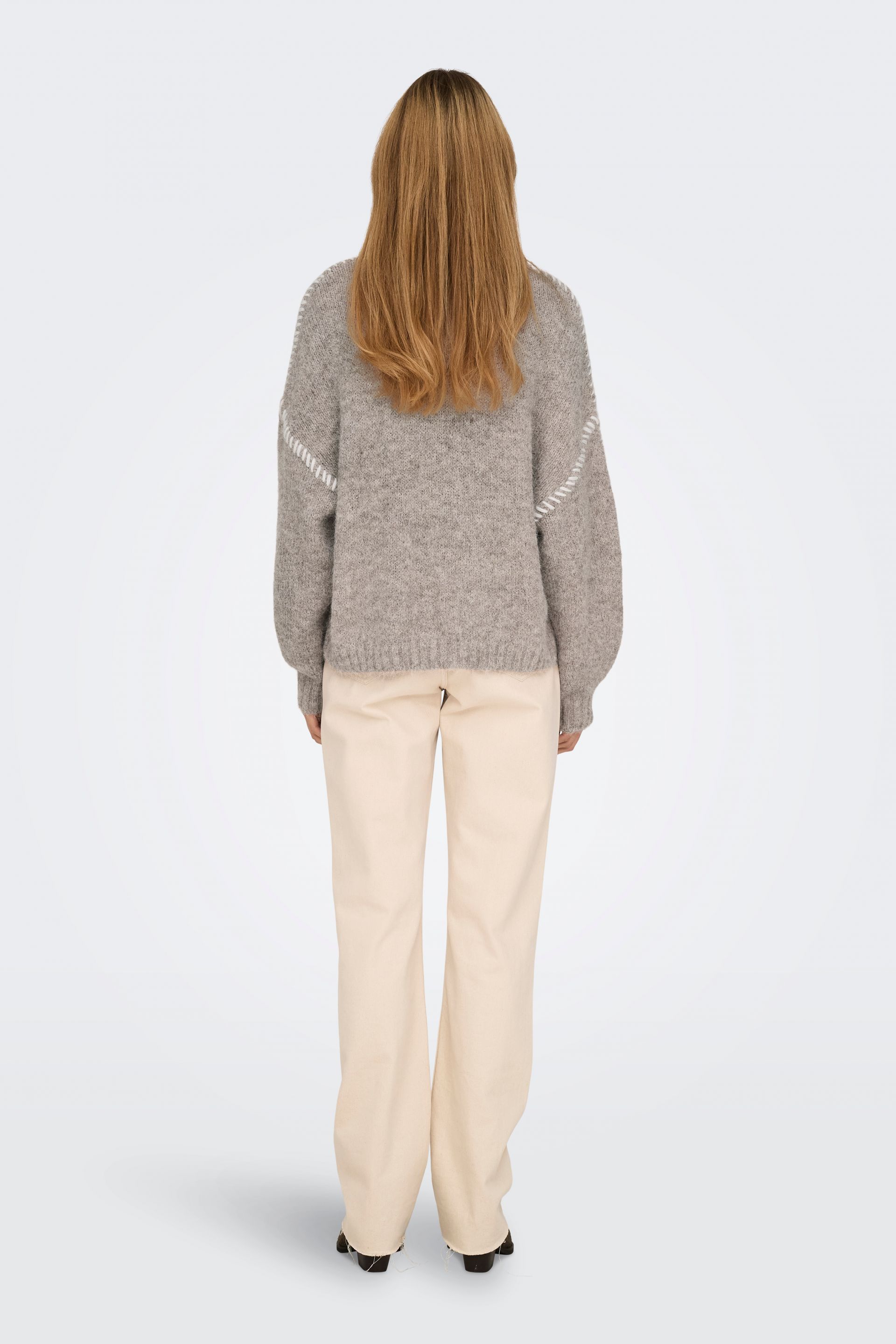 Strickpullover JACQUELINE DE YONG 15336758-Chateau-Gray