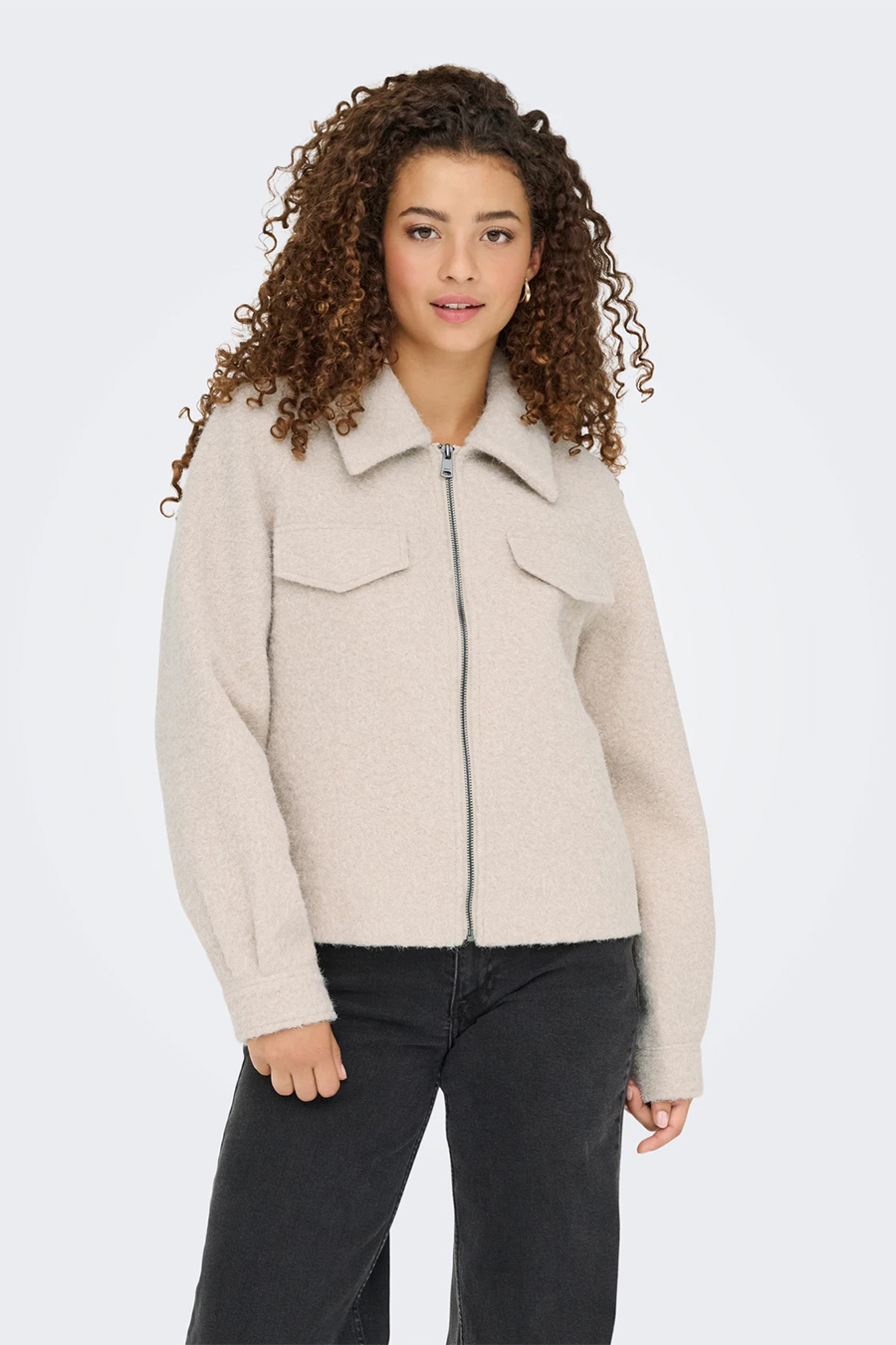 Jacke ONLY 15339371-Pumice-Stone