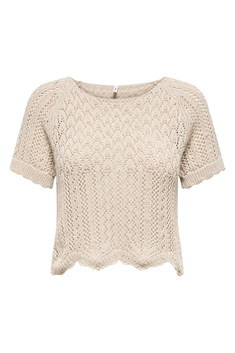 Strickpullover ONLY 15348591-Feather-Gray