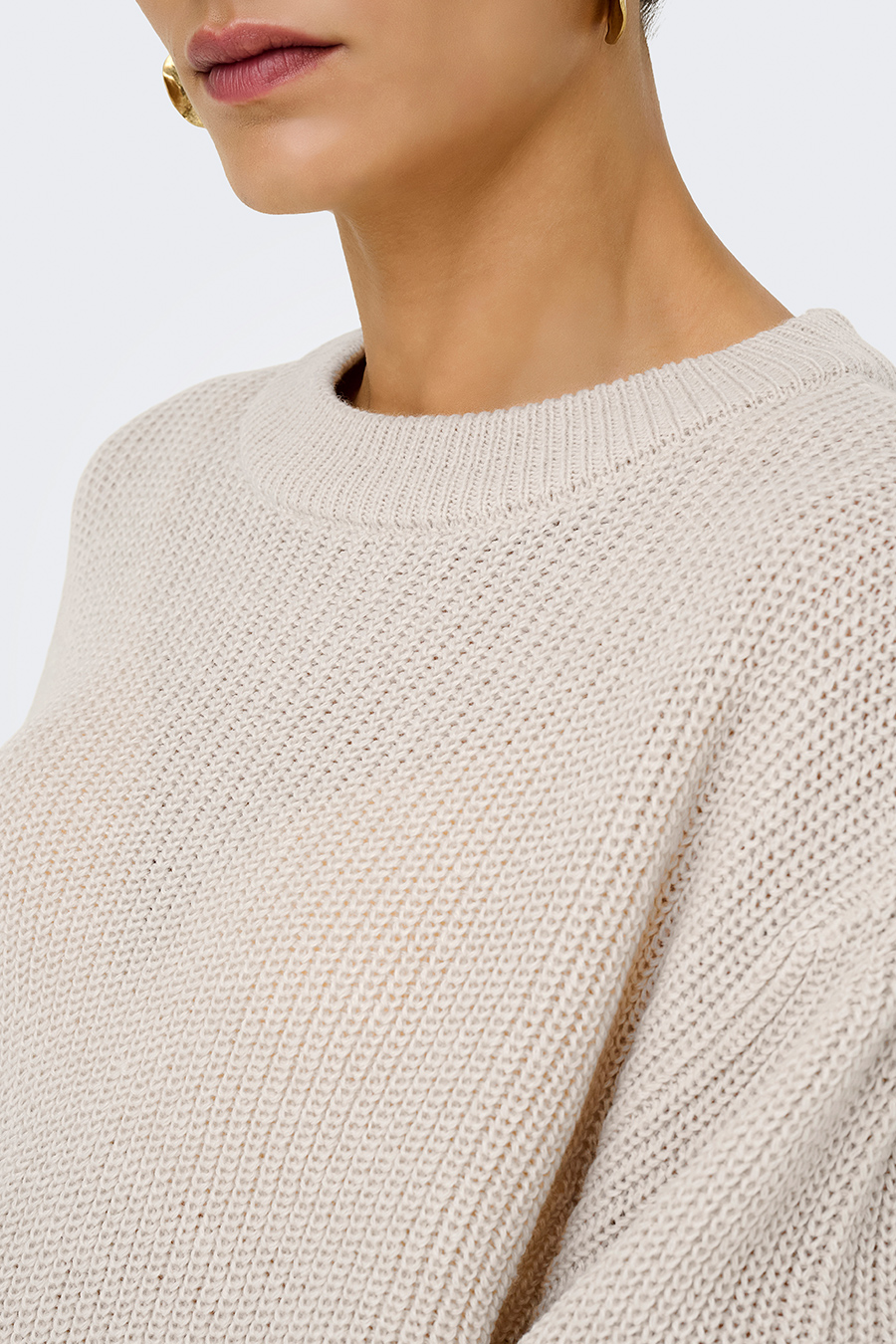 Strickpullover ONLY 15361110-Moonbeam