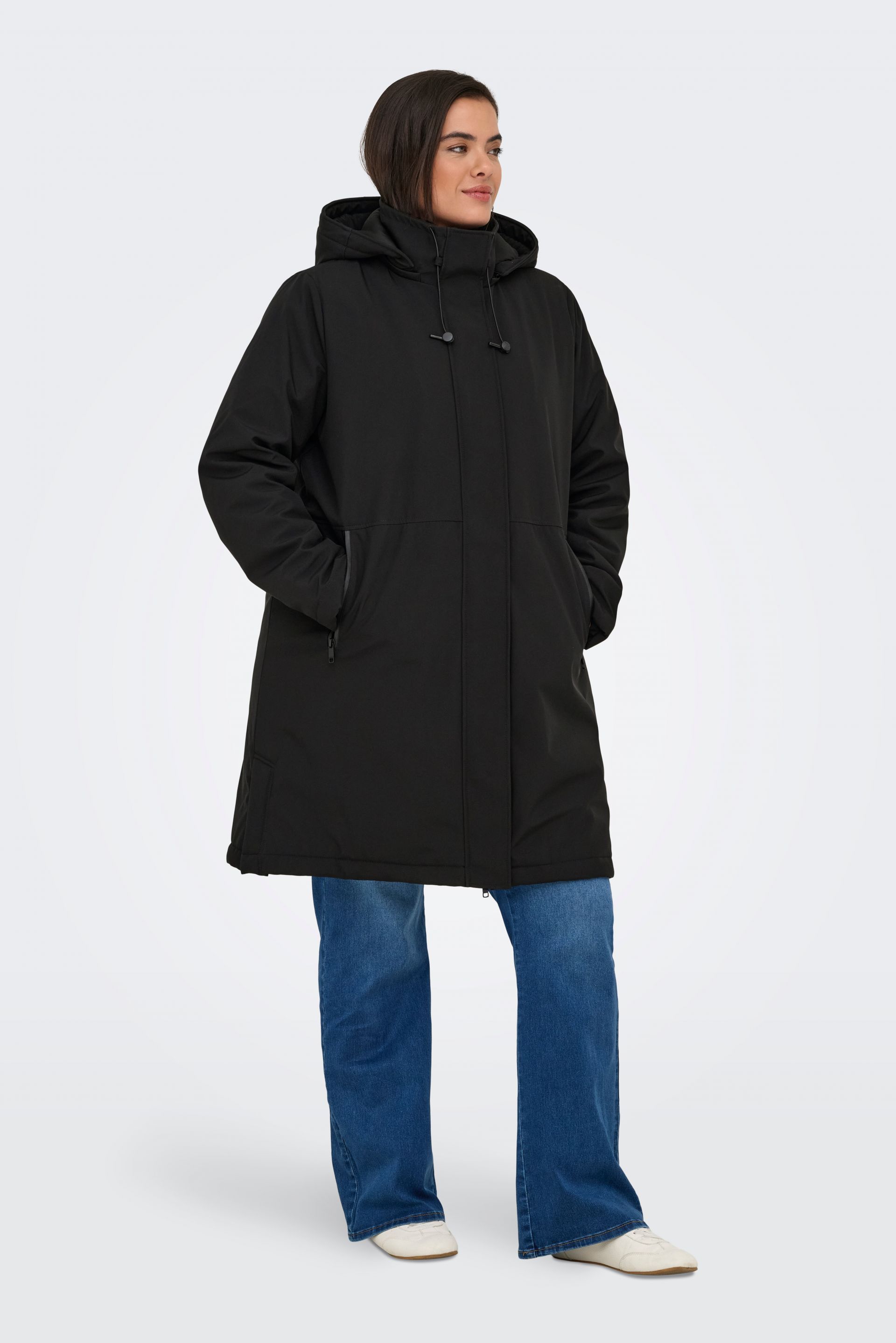 Winterjacke ONLY CARMAKOMA 15361979-Black