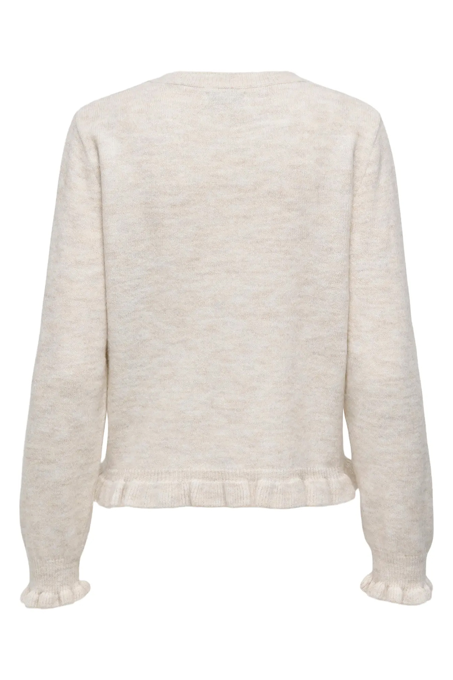 Strickjacke JACQUELINE DE YONG 15363485-Birch-MELANGE