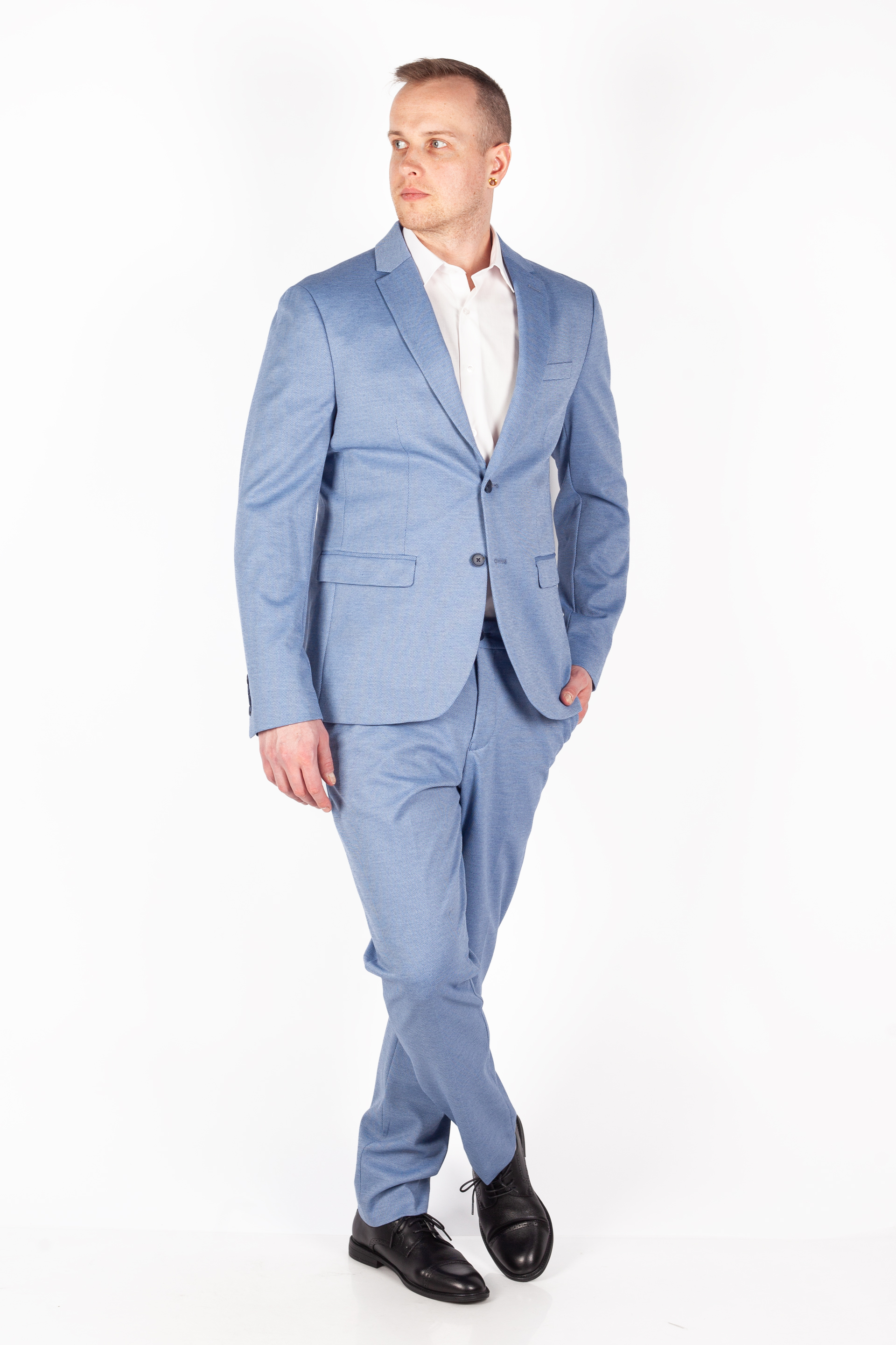 Anzughosen SELECTED 16096398-Light-Blue