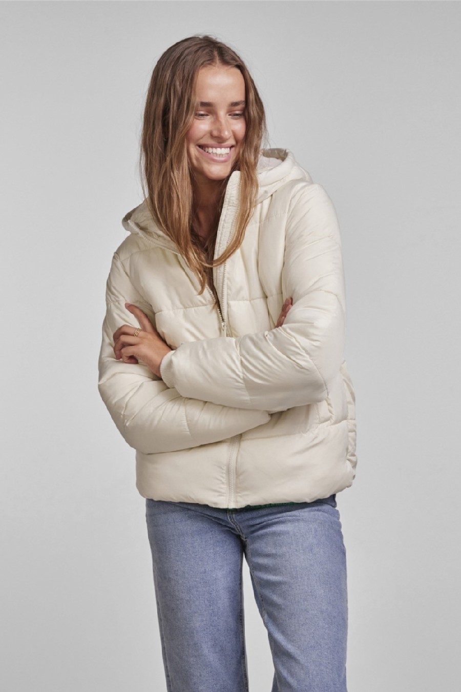 Winterjacke PIECES 17115626-Birch