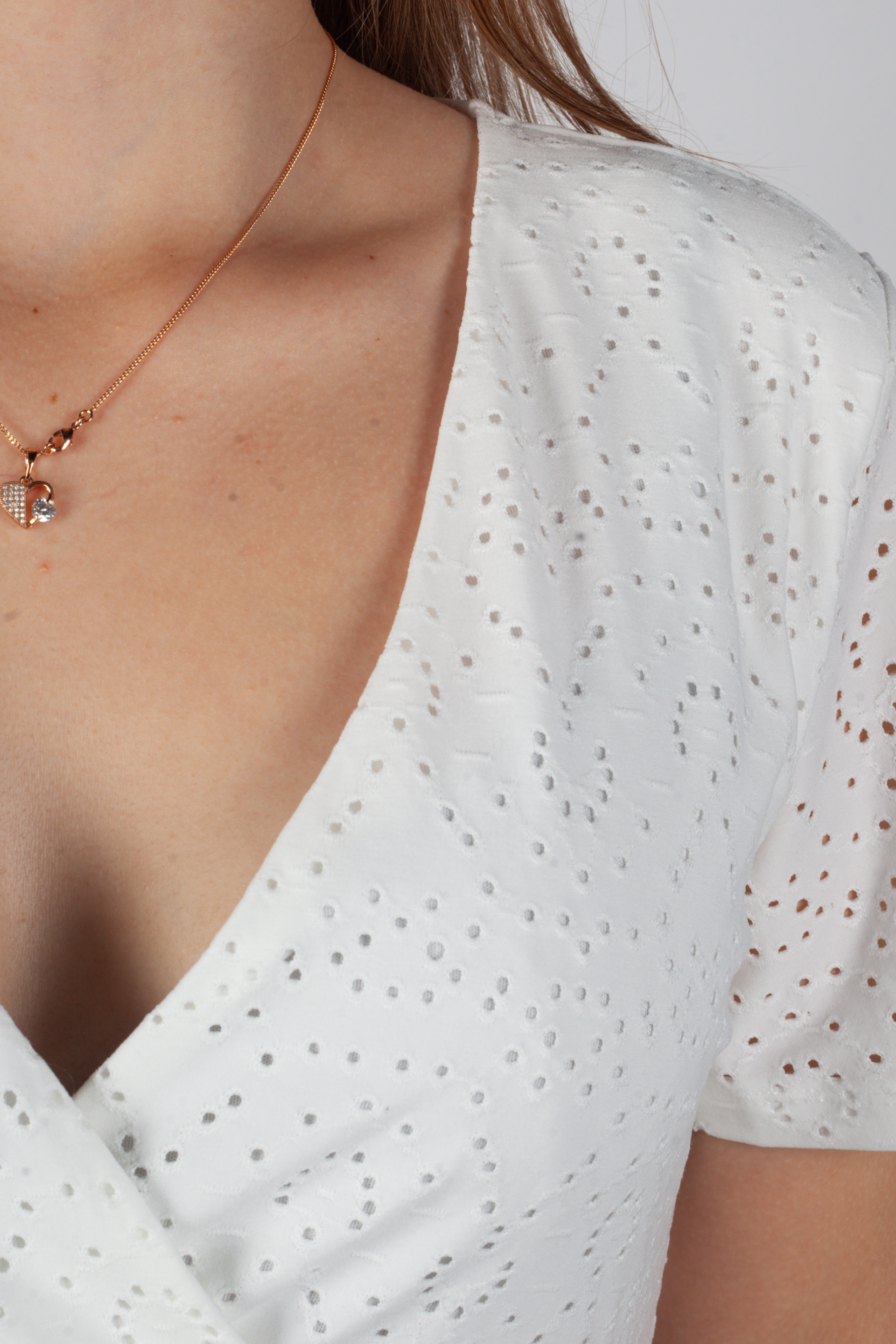 Kleid PIECES 17154461-Cloud-Dancer