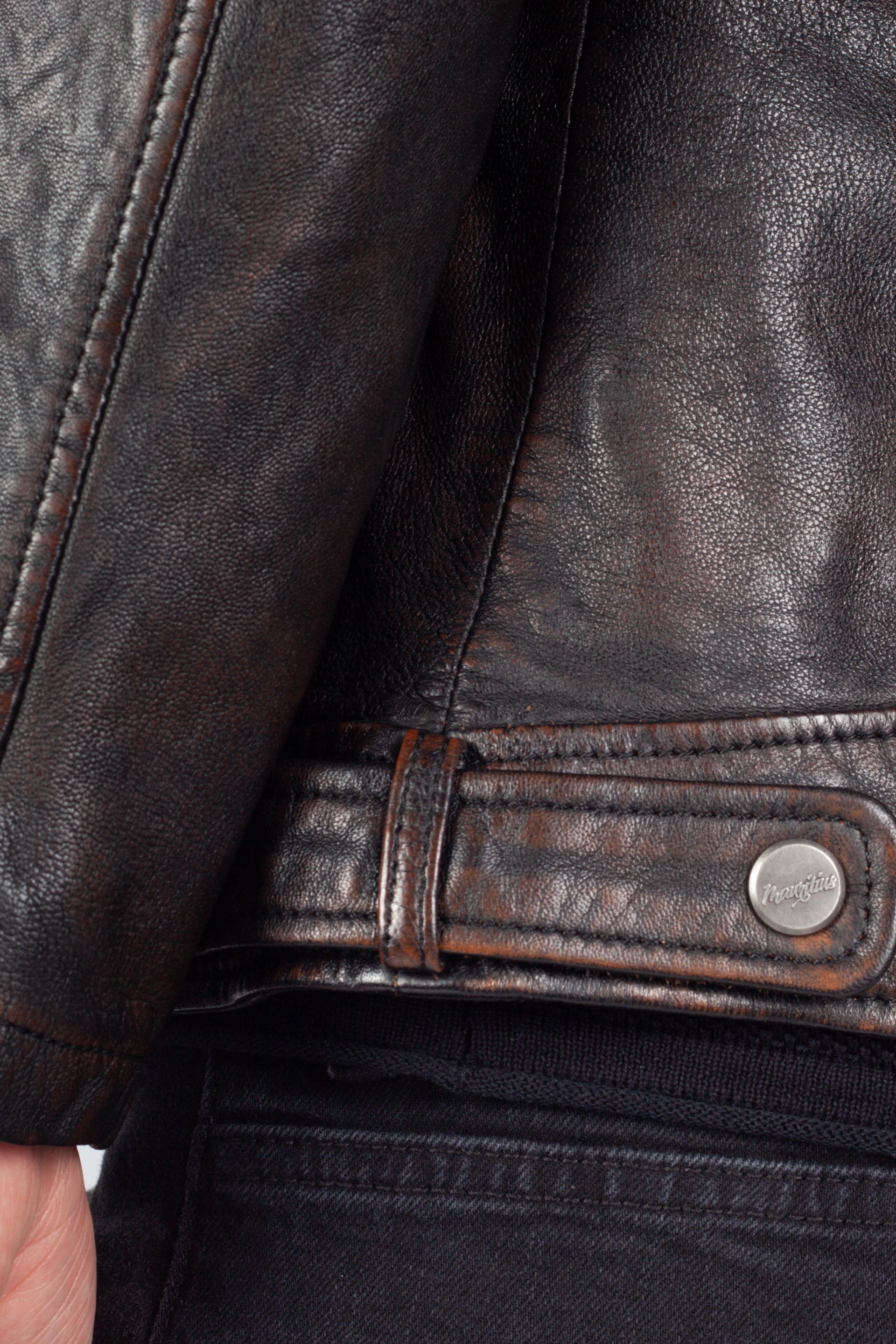 Lederjacke MAURITIUS 1901-0007-antique-brown
