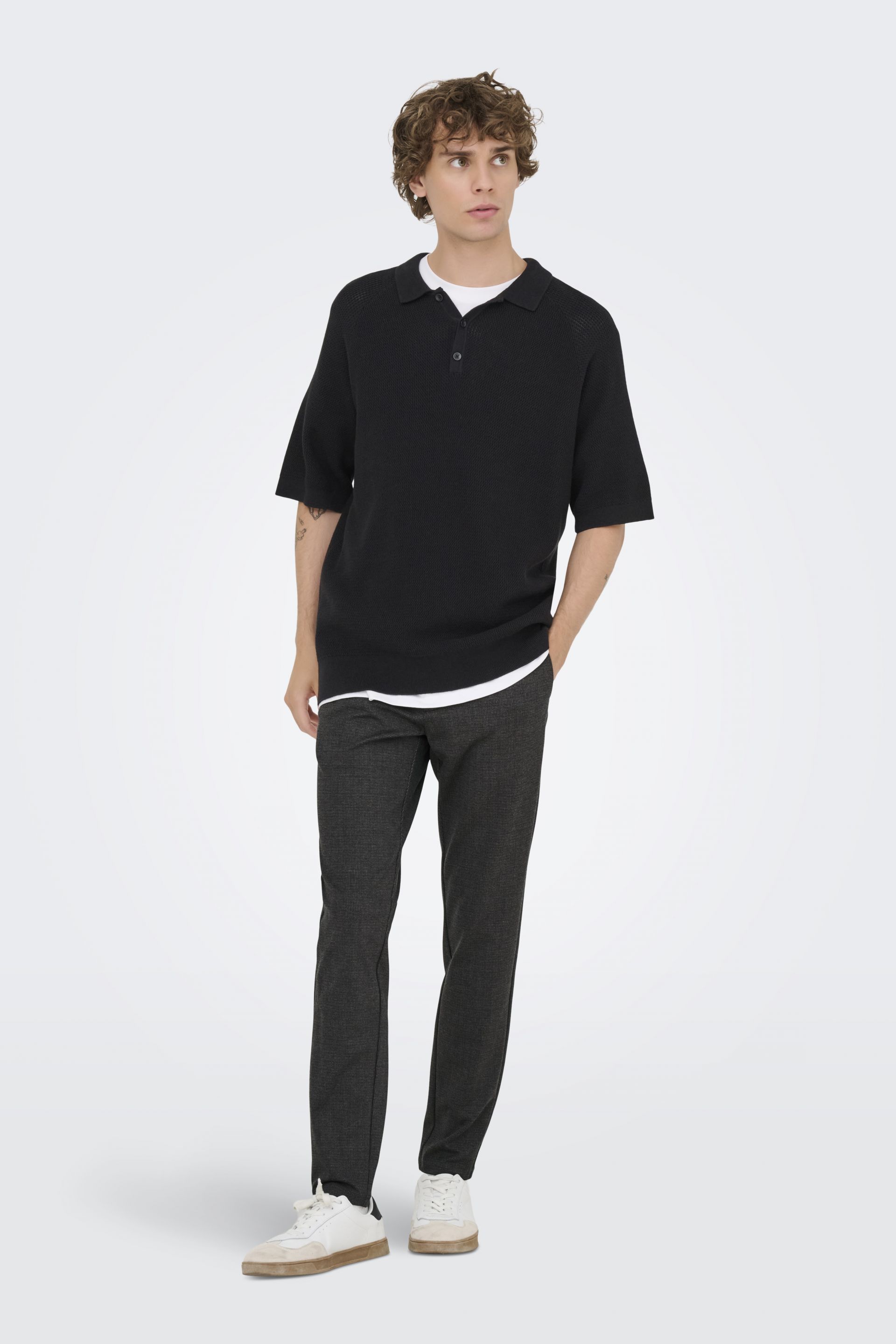 Klassische Hose ONLY & SONS 22034297-Coffee-Bean