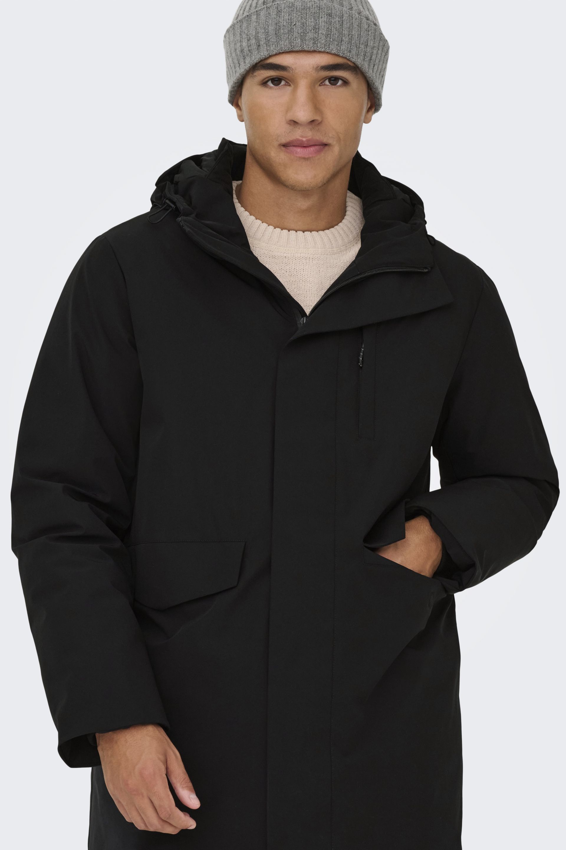 Winterjacke ONLY & SONS 22037057-Black