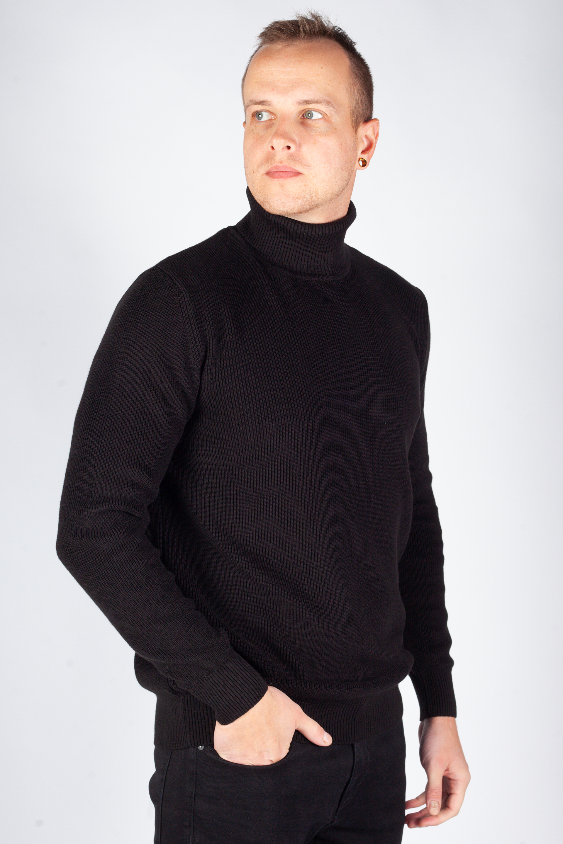 Rollkragenpullover MCL 33811-SIYAH