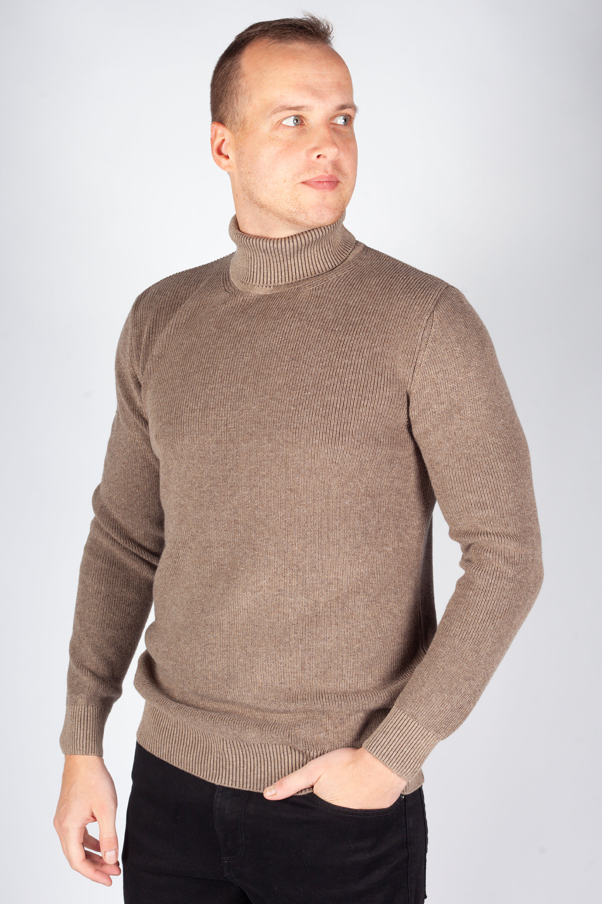 Rollkragenpullover MCL 33811-TOPRAKMELANJ
