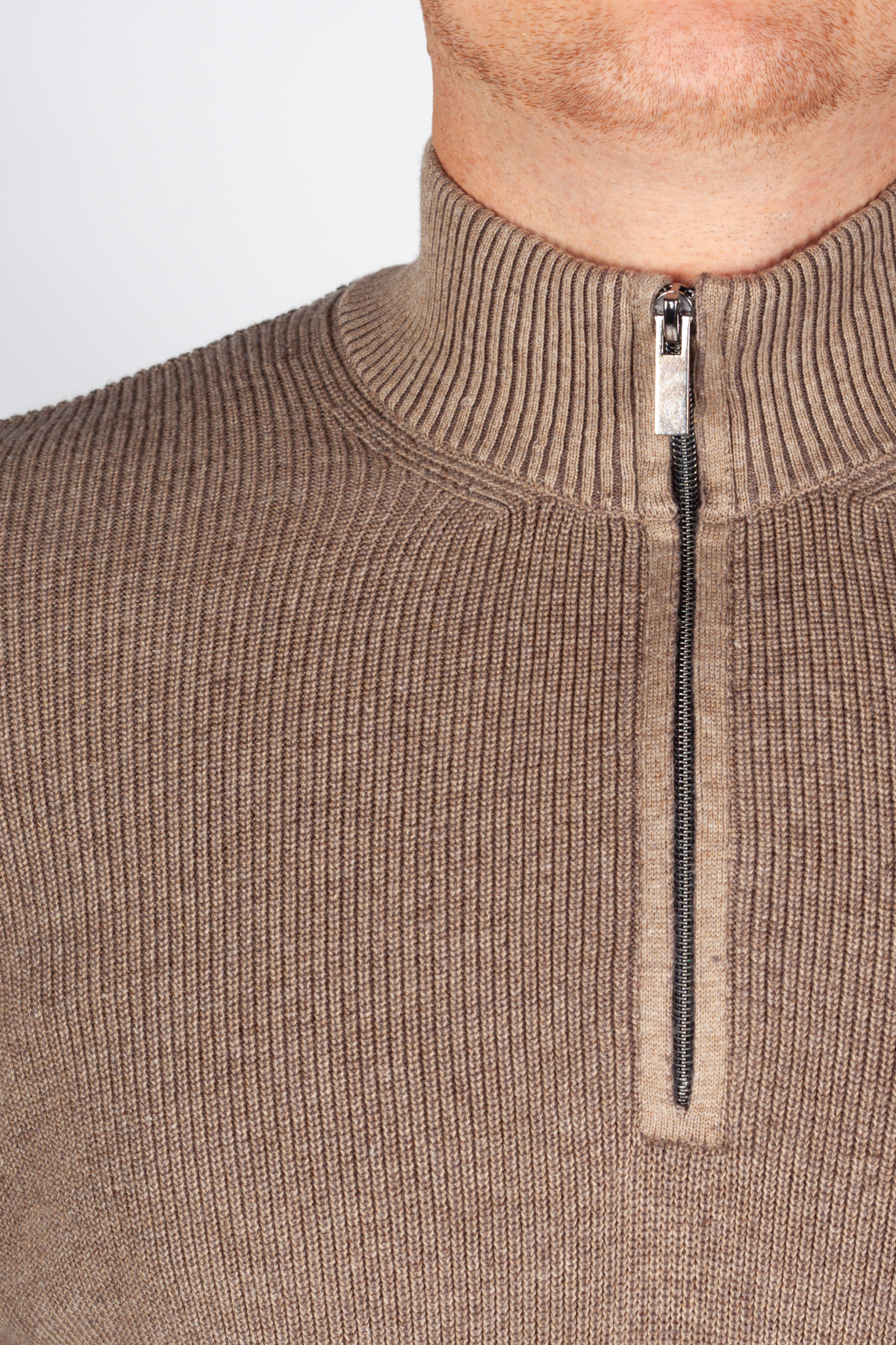 Strickpullover MCL 33812-TOPRAKMELANJ